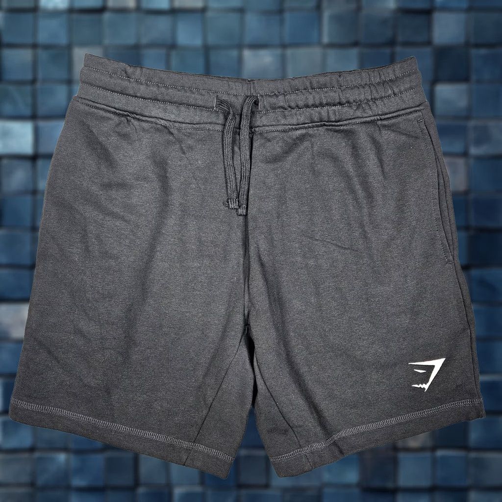 Gymshark Gymshark Men’s Crest Slim fit Sweatshort Black Sz S Size US 29 - 1 Thumbnail