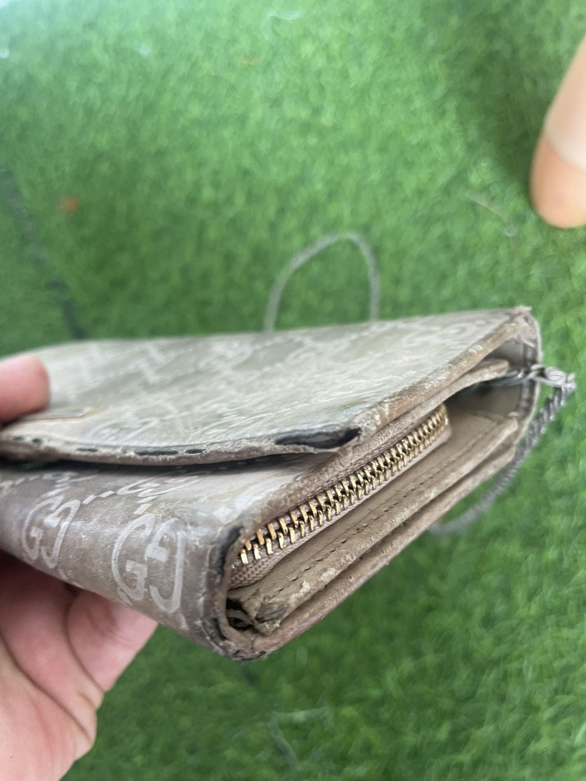 Gucci Authentic USED GUCCI wallet chain Size ONE SIZE - 10 Thumbnail