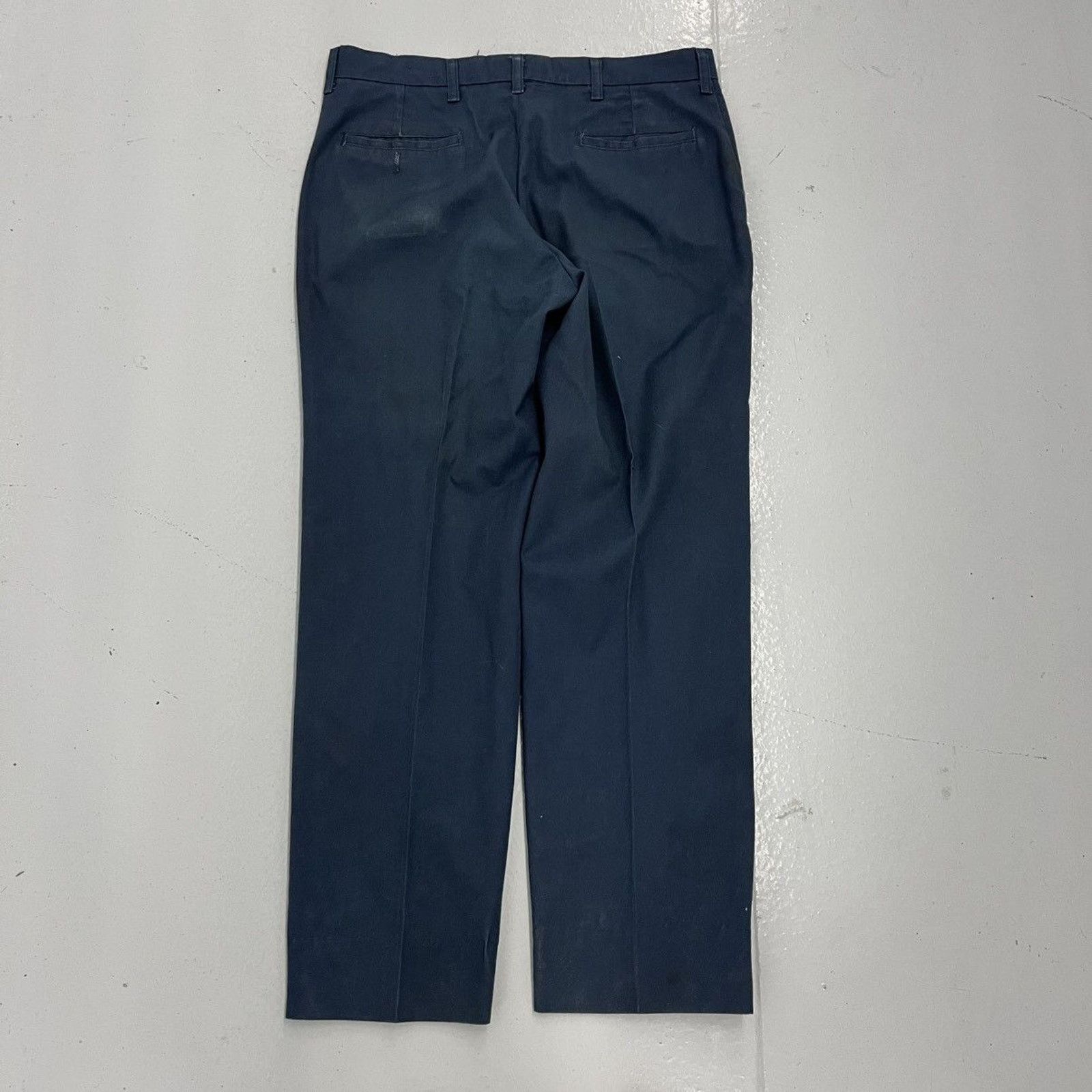 Other Vintage 70s Red Kap Navy Canvas Workwear Chinos 36x30 Size US 36 / EU 52 - 3 Thumbnail