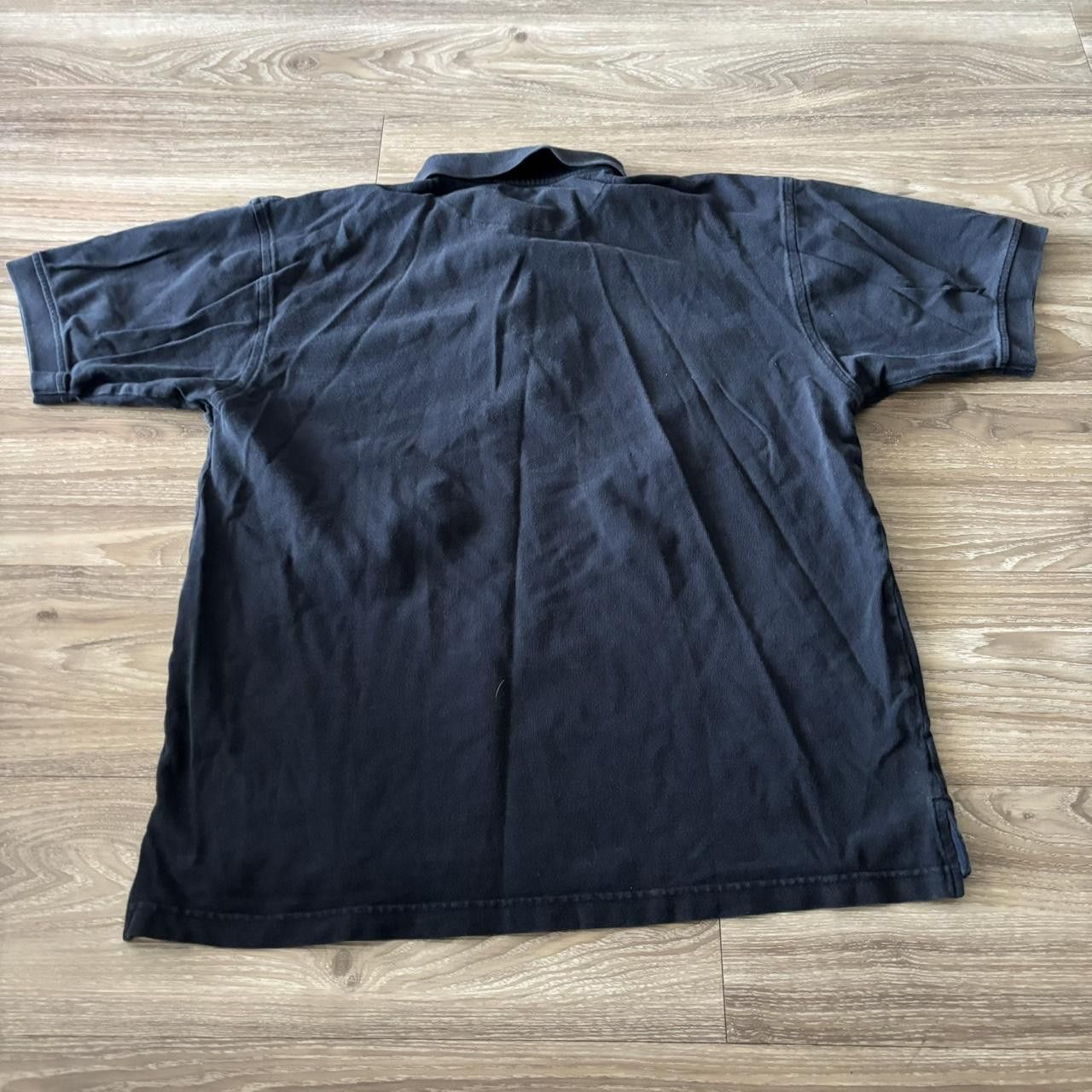 Japanese Brand Crazy Vintage Y2K/2000s Black Streetwear Essential Polo Shirt! Size L Size US L / EU 52-54 / 3 - 4 Thumbnail