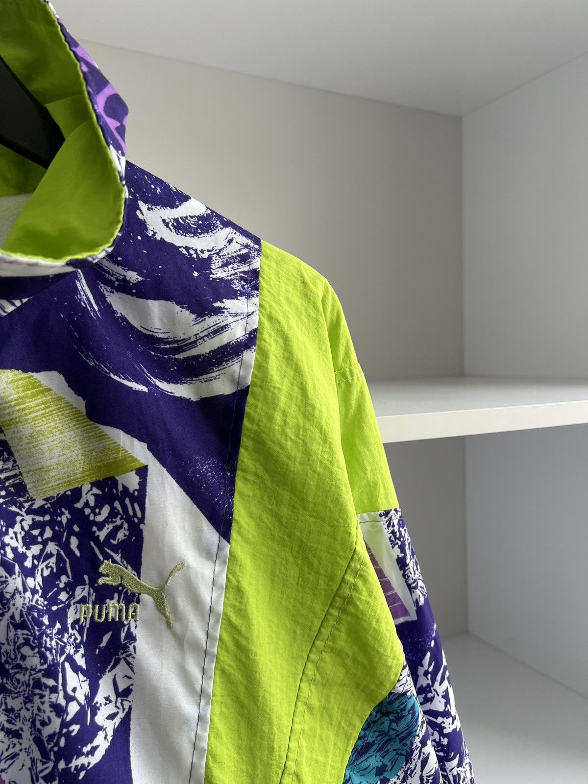 Puma × Vintage Vintage Puma Sports Jacket Track 90s Mens Size US M / EU 48-50 / 2 - 7 Thumbnail