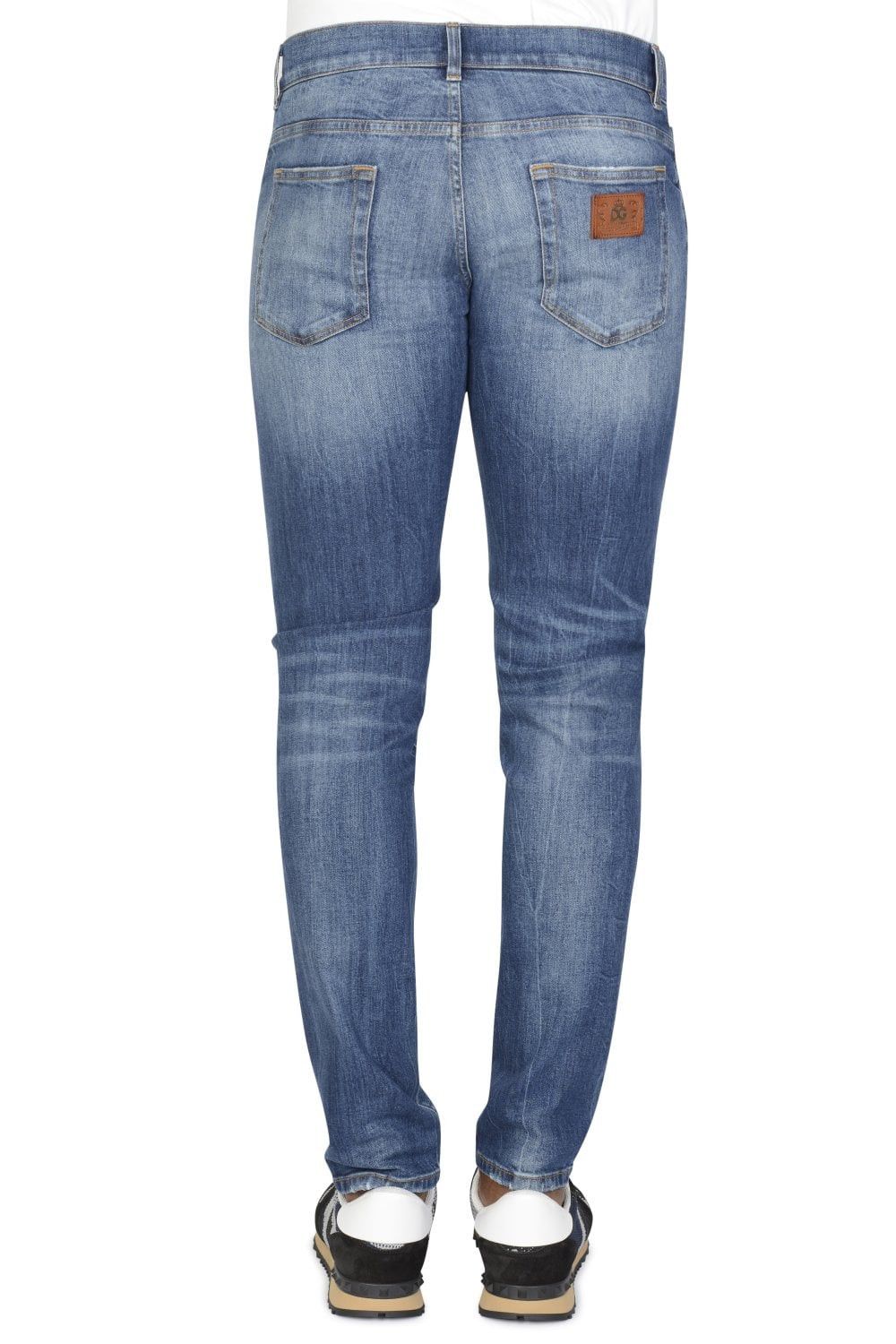 Dolce & Gabbana o1y0125 Logo Jeans in Blue Size US 42 / EU 58 - 4 Thumbnail