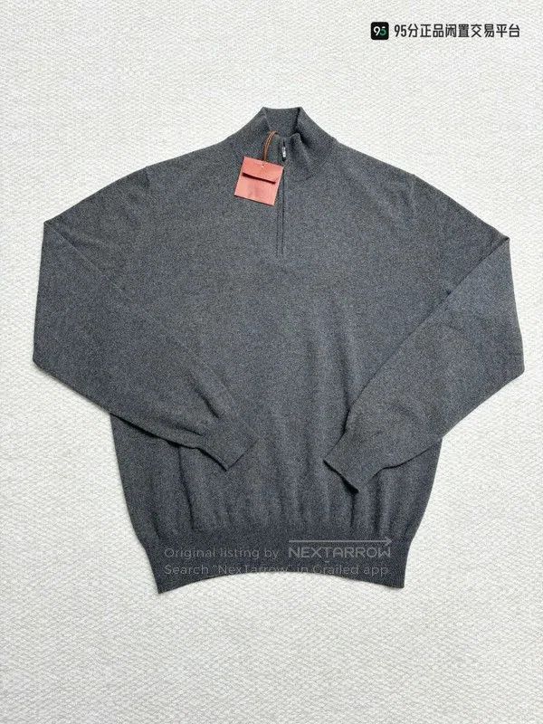 Loro Piana Loro Piana Solid Comfort Loose Classic Sweatshirt. Size US M / EU 48-50 / 2 - 5 Thumbnail