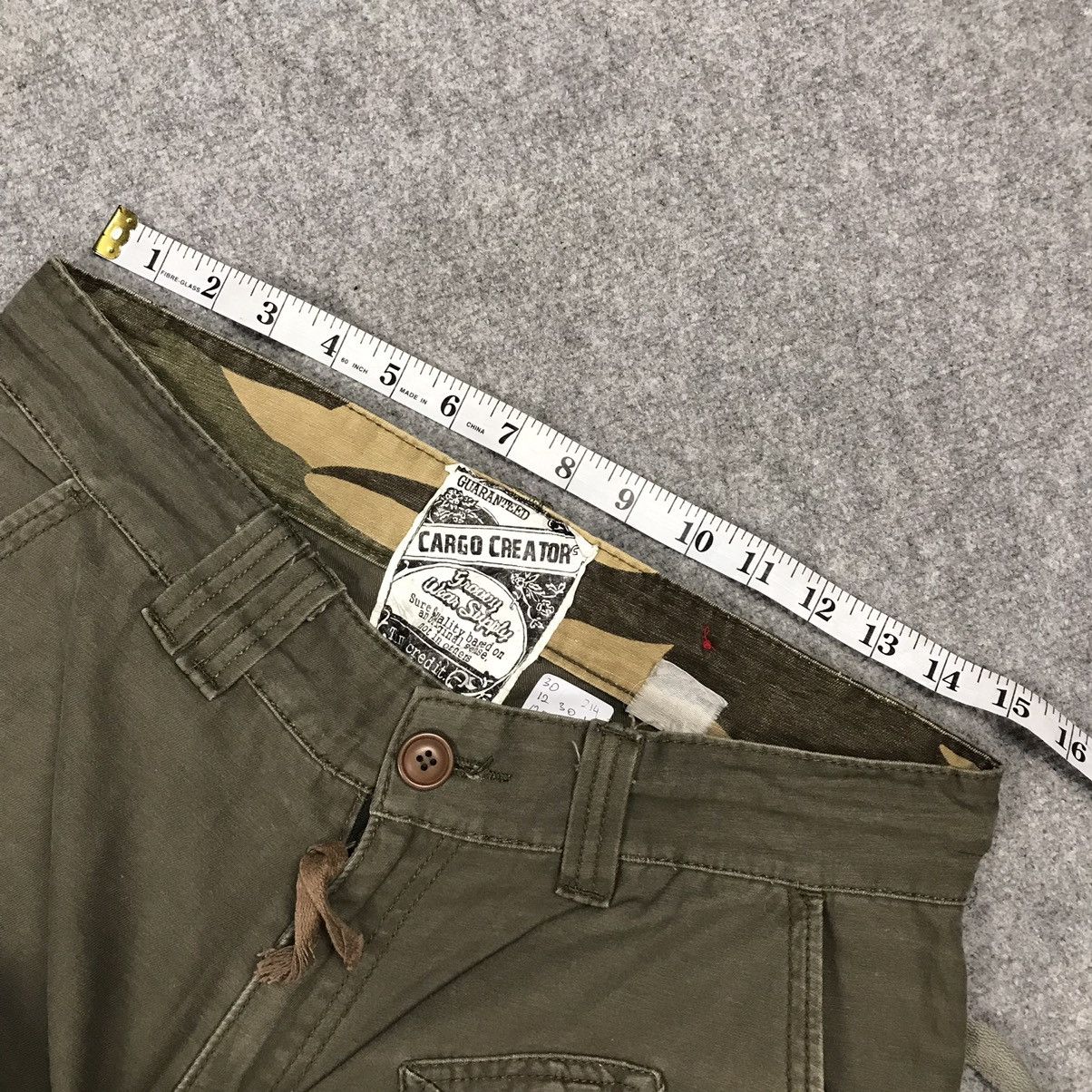 Japanese Brand × Vintage CARGO CREATOR CARGO POCKET TACTICAL BAGGY PANTS Size US 30 / EU 46 - 14 Thumbnail