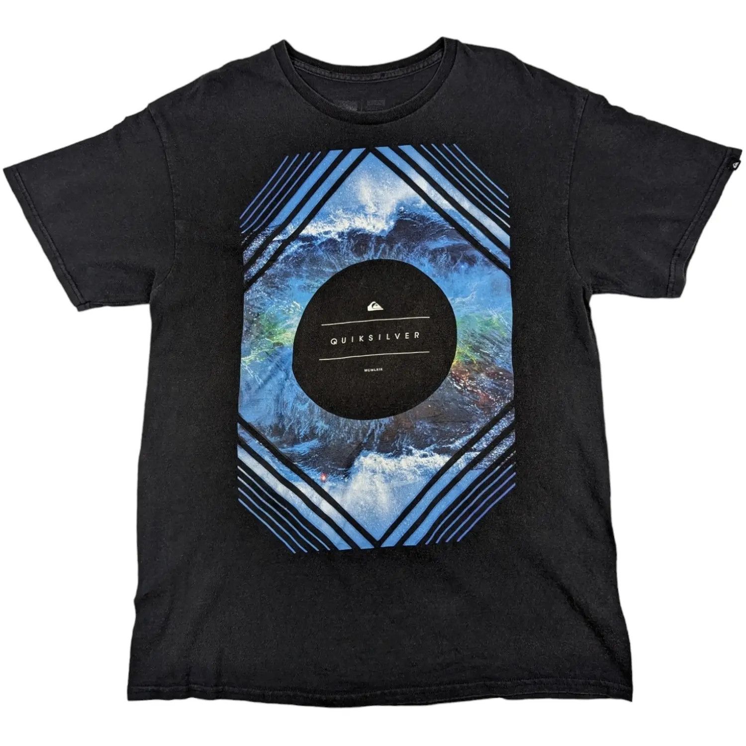 Quiksilver QUIKSILVER Surfboard Big Graphic Image T-Shirt Size US M / EU 48-50 / 2 - 2 Thumbnail