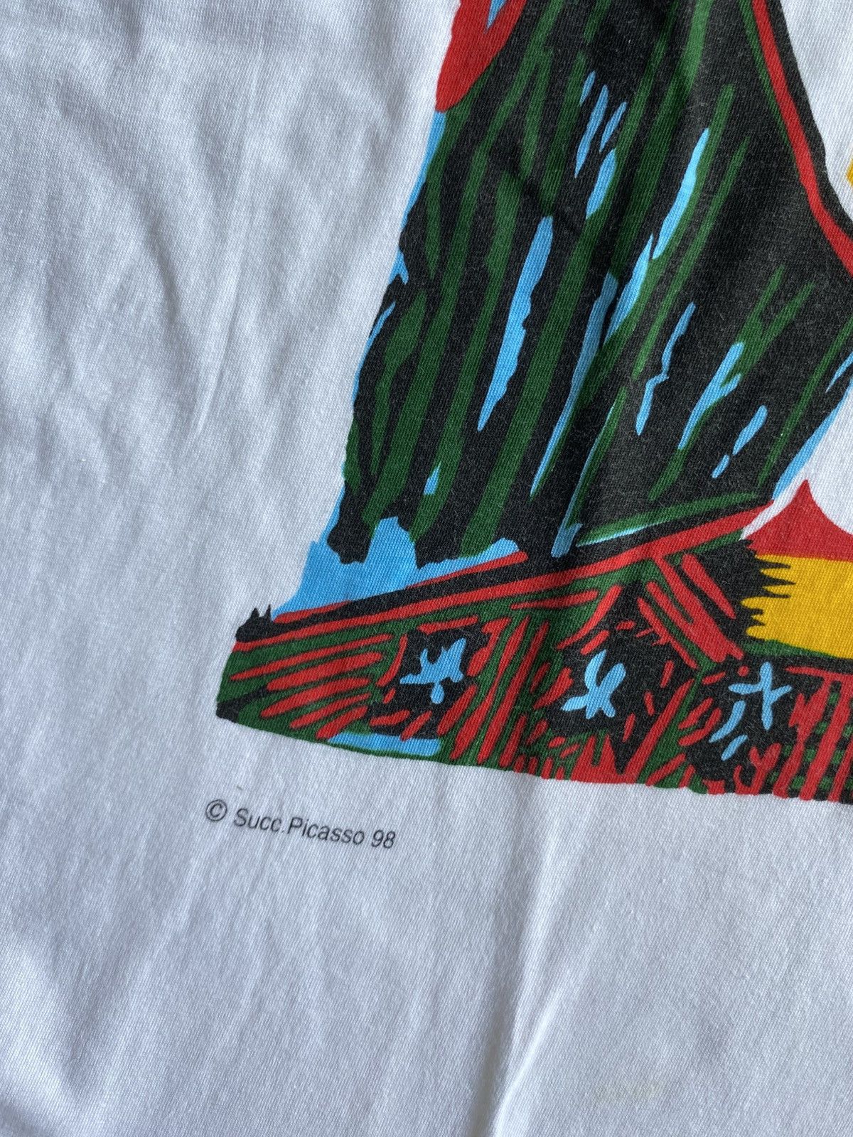 Vintage Vintage Pablo Picasso Art Shirt Size US M / EU 48-50 / 2 - 4 Thumbnail