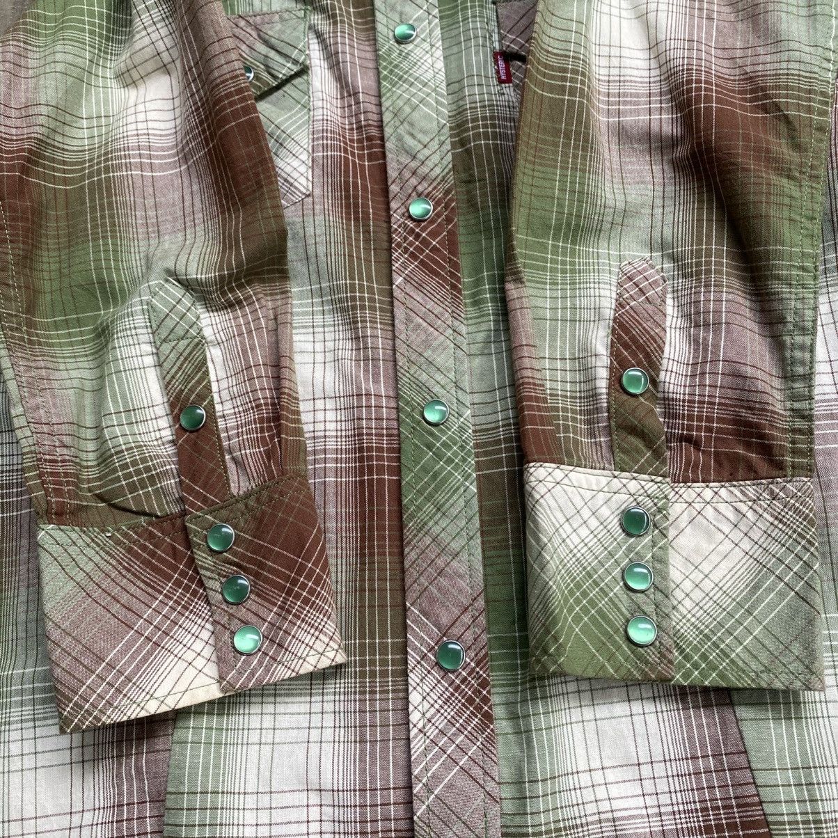 Hysteric Glamour 2000s Hysteric Glamour Green Brown Plaid Shirt Size US S / EU 44-46 / 1 - 8 Thumbnail
