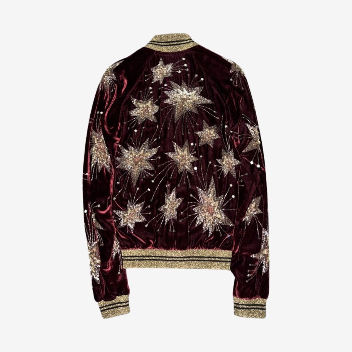 Saint Laurent Paris *RARE* Saint Laurent Paris SS15 Star Velvet Jacket Size US XS / EU 42 / 0 - 7 Thumbnail