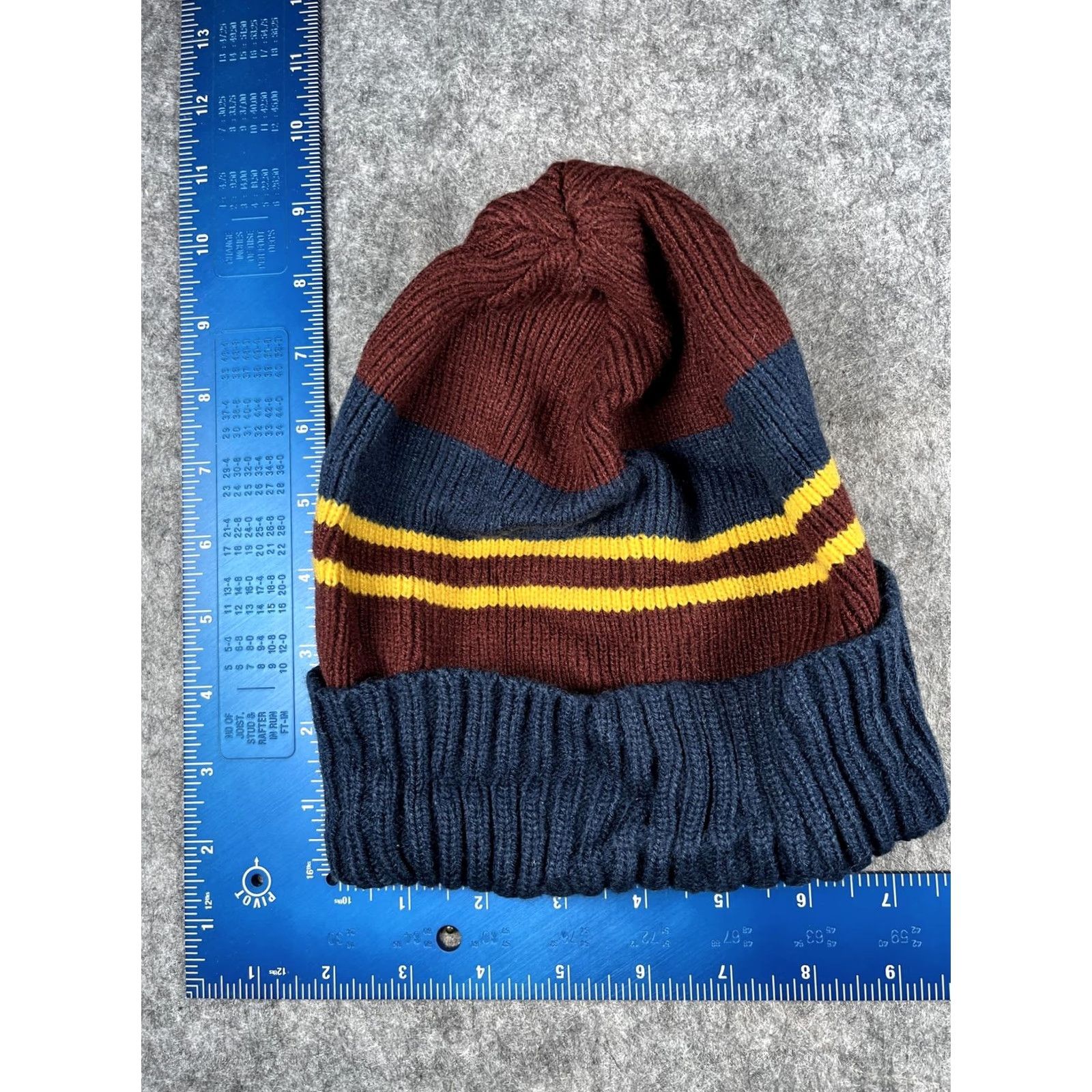 Sperry Sperry Beanie Mens One Size Multicolor Striped Knit Nautical Winter Hat Size ONE SIZE - 4 Thumbnail