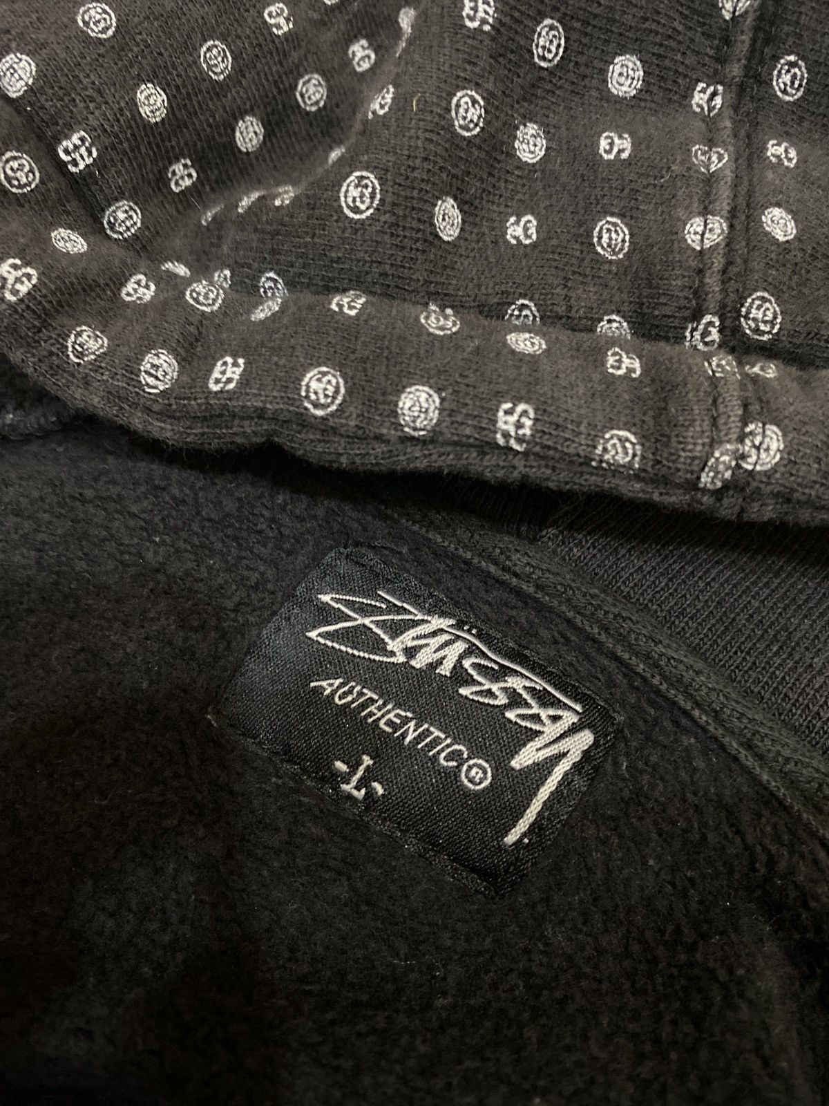 Stussy Vintage Stussy OP Logo Zipper Hoodie Size US L / EU 52-54 / 3 - 12 Thumbnail