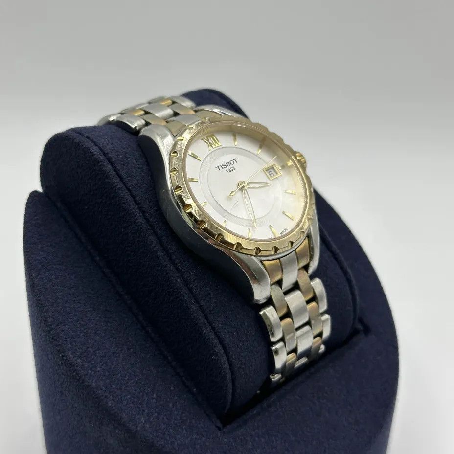 Tissot Vintage Tissot Swiss Quartz Two Tone Wrist Watch T072210A Size ONE SIZE - 2 Thumbnail