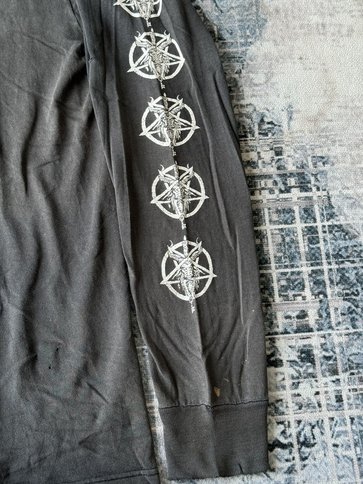 Band Tees × Nirvana × Vintage Vintage Ritual Garnage Metal Core LongSleeves /Bjork Sade Size US M / EU 48-50 / 2 - 7 Thumbnail