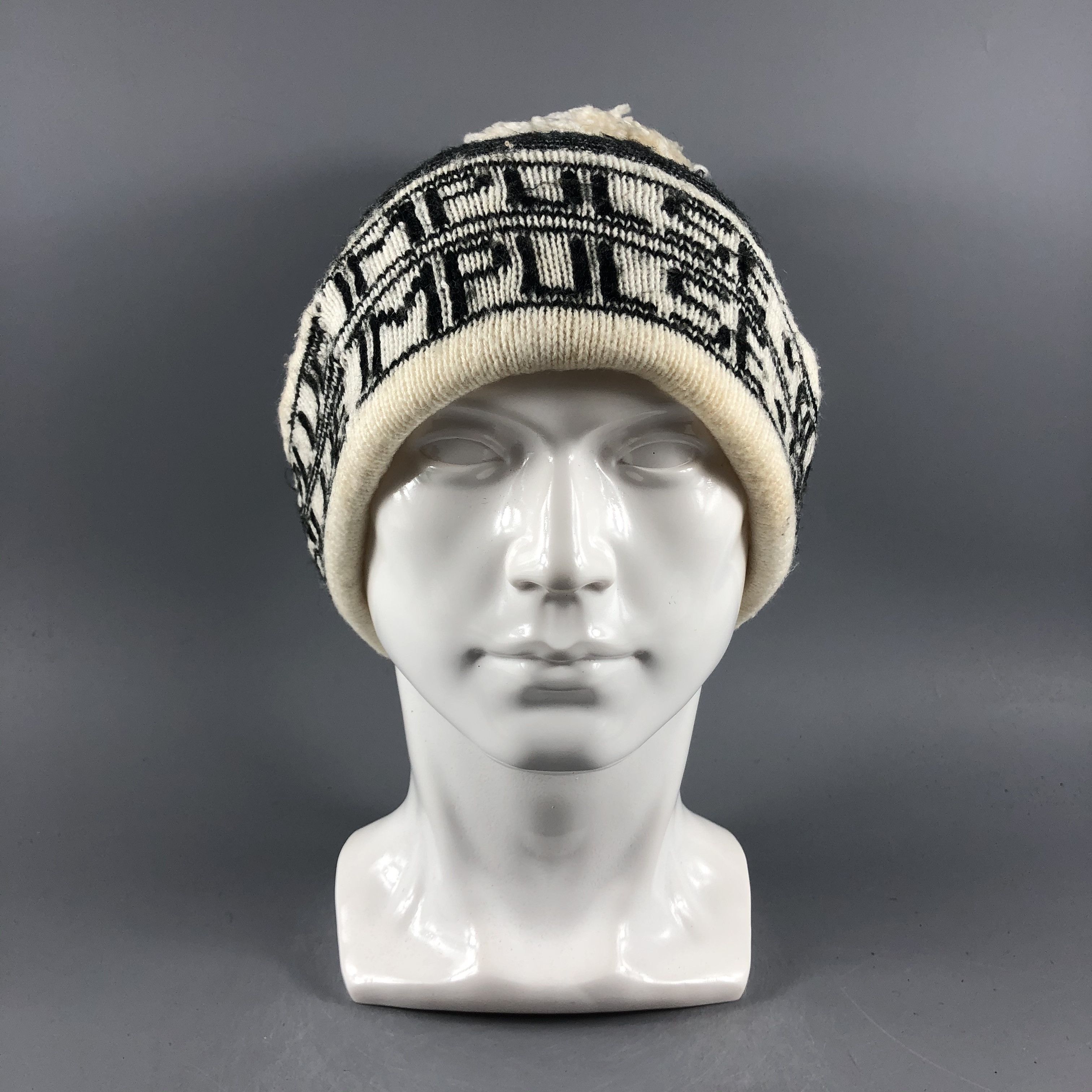 Impulse × Japanese Brand × Vintage Impulse Stripe Beanie Snow Hat Snow Cap -D036 Size ONE SIZE - 1 Thumbnail