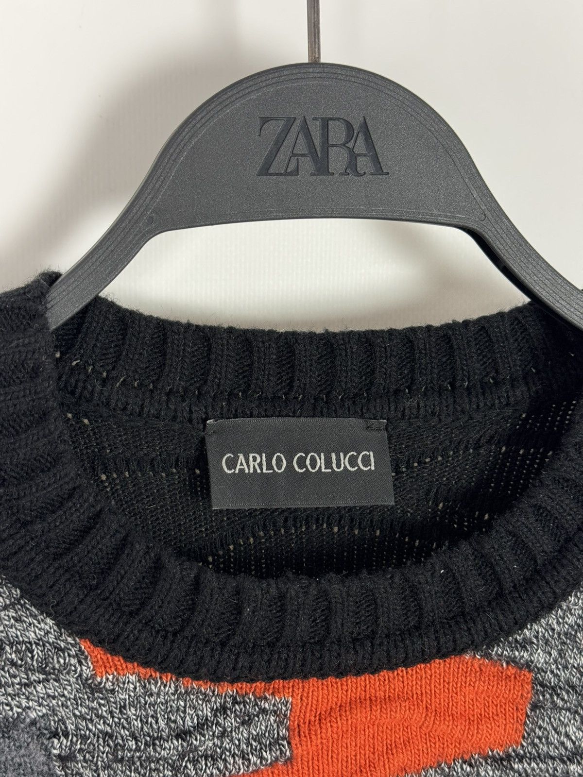 Carlo Colucci Vintage Carlo Colucci Wool Blend Knit Sweater Size US L / EU 52-54 / 3 - 4 Thumbnail
