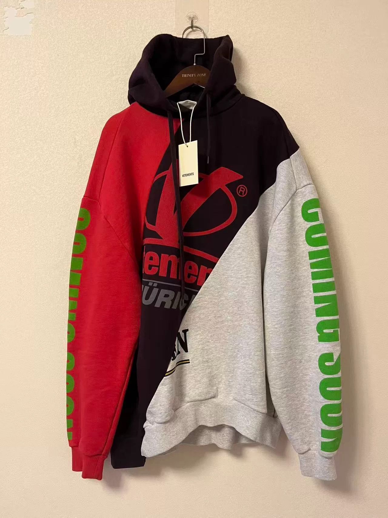 Vetements Color Block Hoodie
