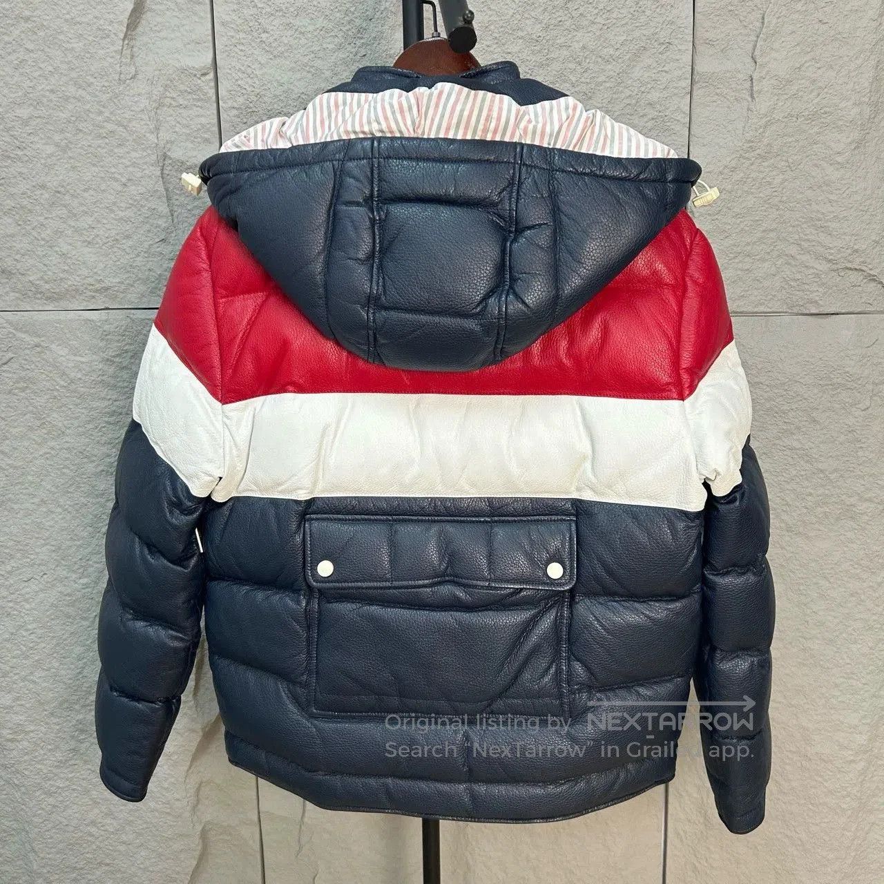 Thom Browne classic multicolor leather down jacket. Size US M / EU 48-50 / 2 - 2 Thumbnail
