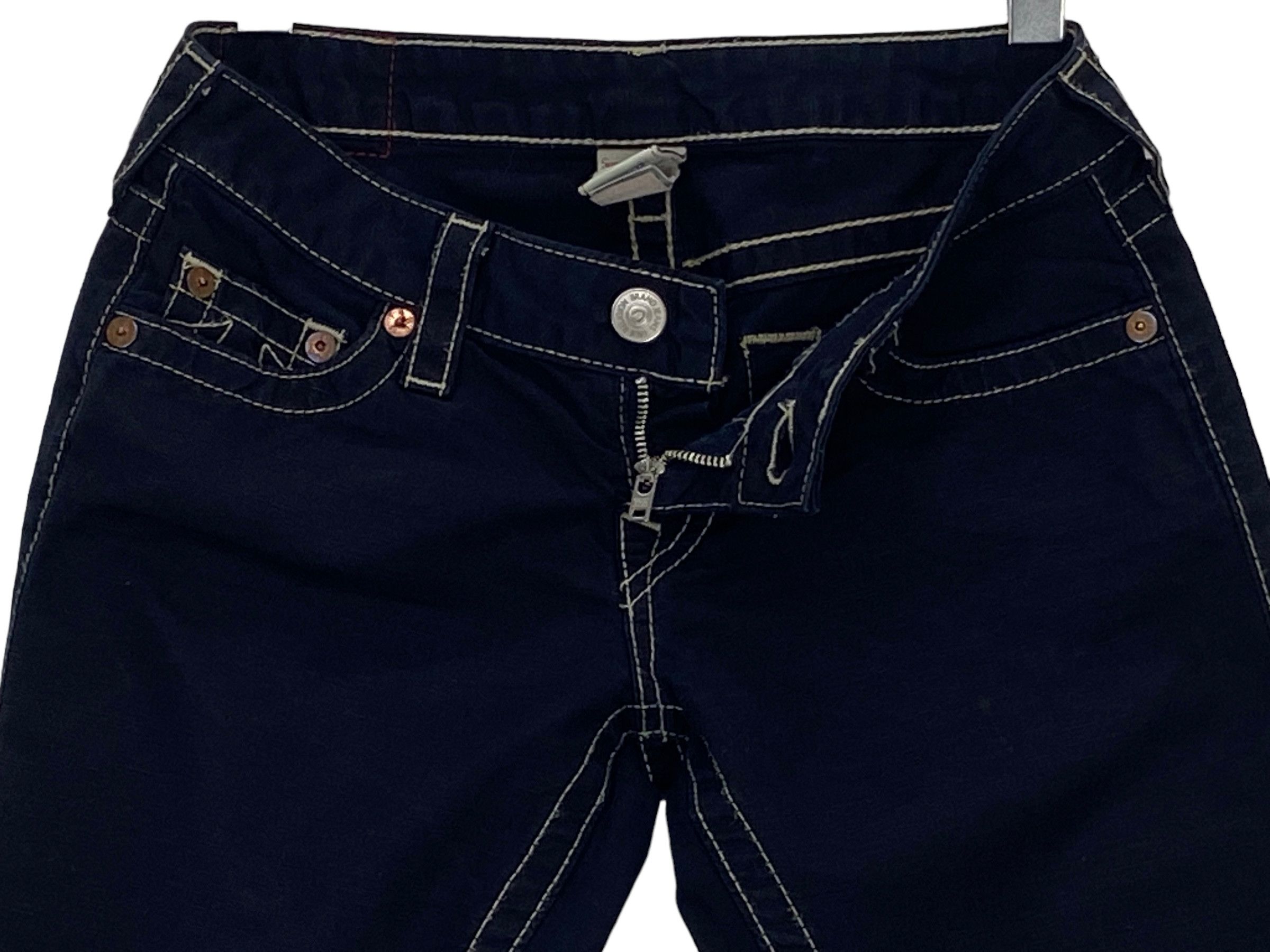 True Religion True Religion Ankle Leg Denim Jeans Size 26" / US 2 / IT 38 - 13 Thumbnail