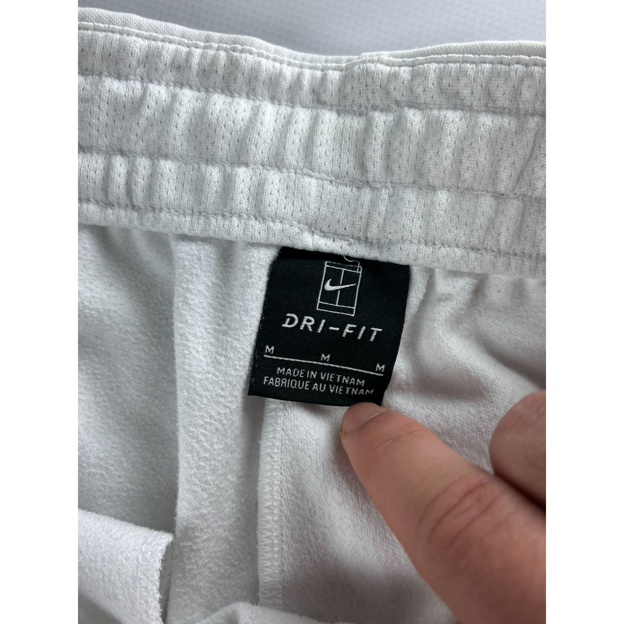 Nike × Vintage Nike Court White Track Pants Size US 33 - 3 Thumbnail