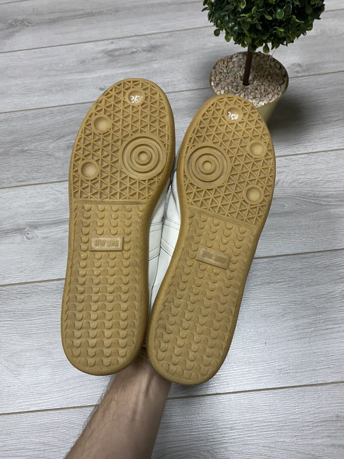 Vintage BW-sport 280 vintage leather trainers Maison Margiela style Size US 10.5 / EU 43-44 - 2 Thumbnail