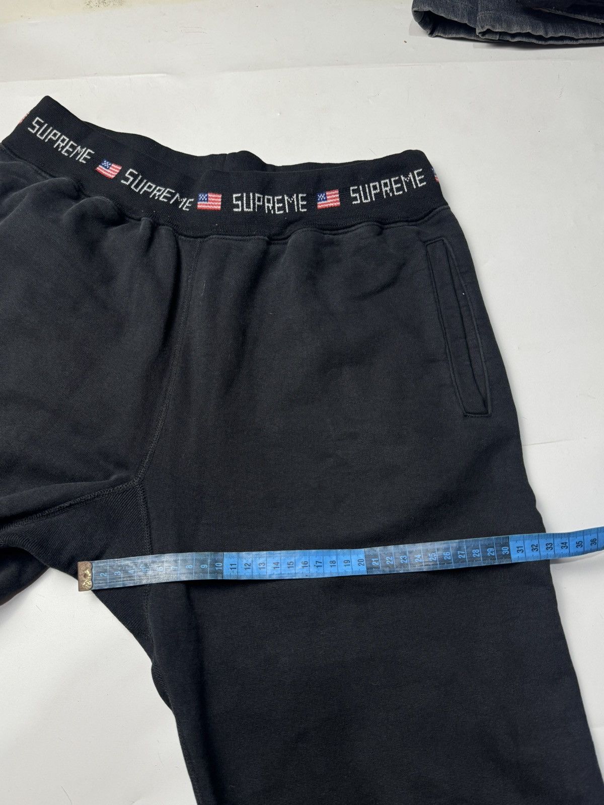 Supreme Jogger Supreme American Flag Pants Size US 32 / EU 48 - 6 Thumbnail