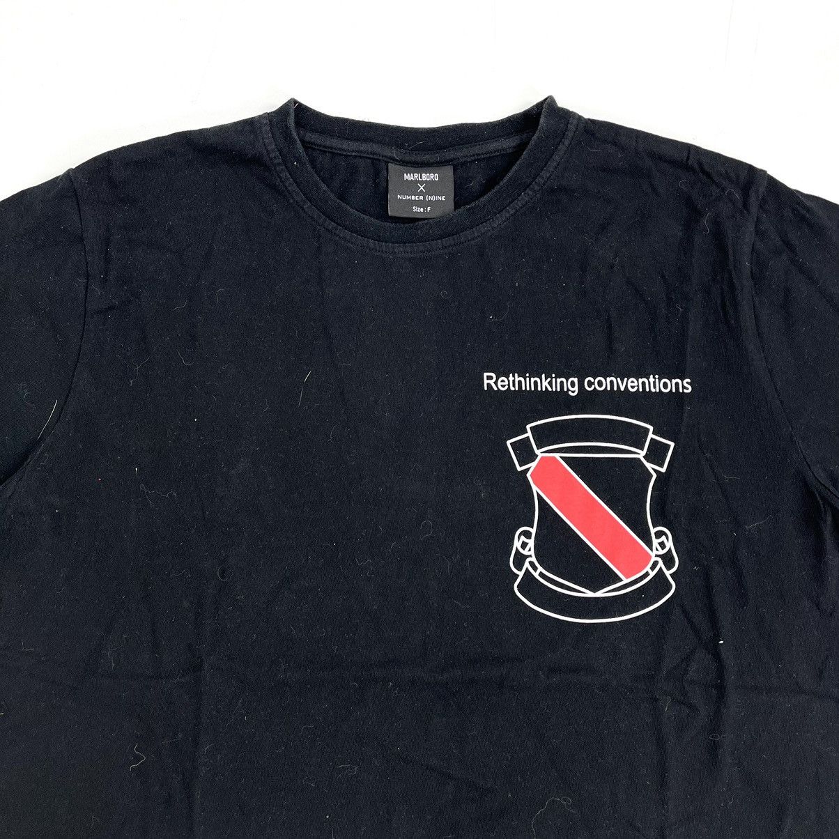 Number (N)ine Vintage Number (N)ine x Marlboro Shield Japanese Brand Tee Size US M / EU 48-50 / 2 - 6 Thumbnail