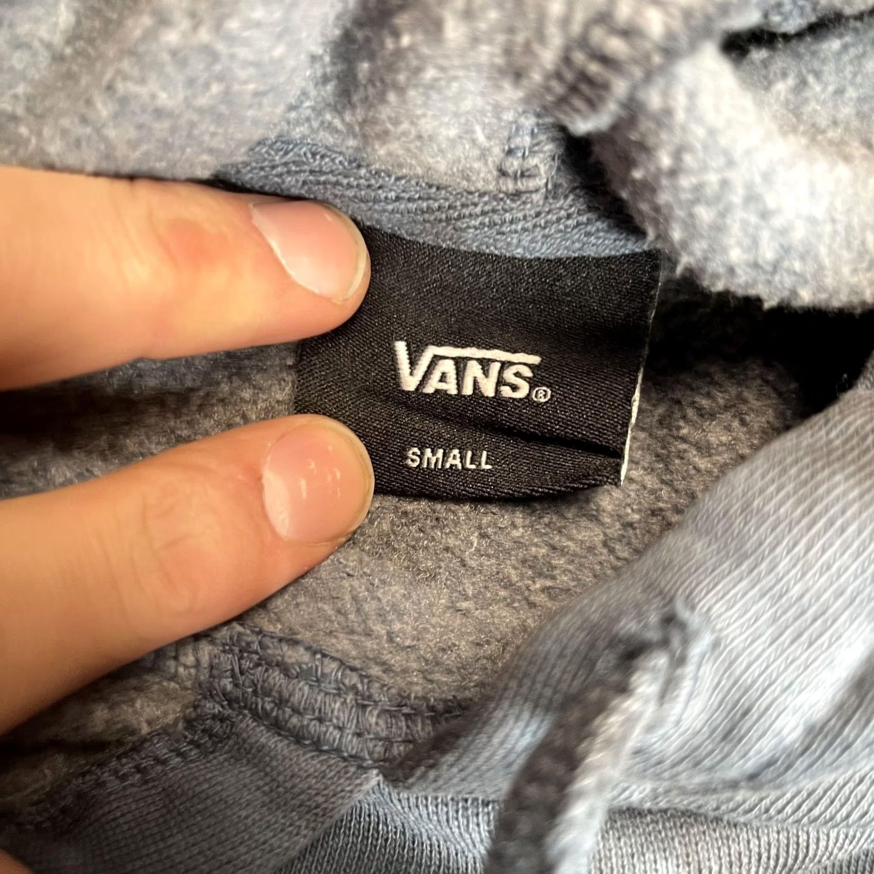 Vans VANS Hoodies Mens Small Gray Cosmic Wash Tie Dye Fleece Pullover Sweatshirt Graphic Print Logo Space Size US S / EU 44-46 / 1 - 3 Thumbnail