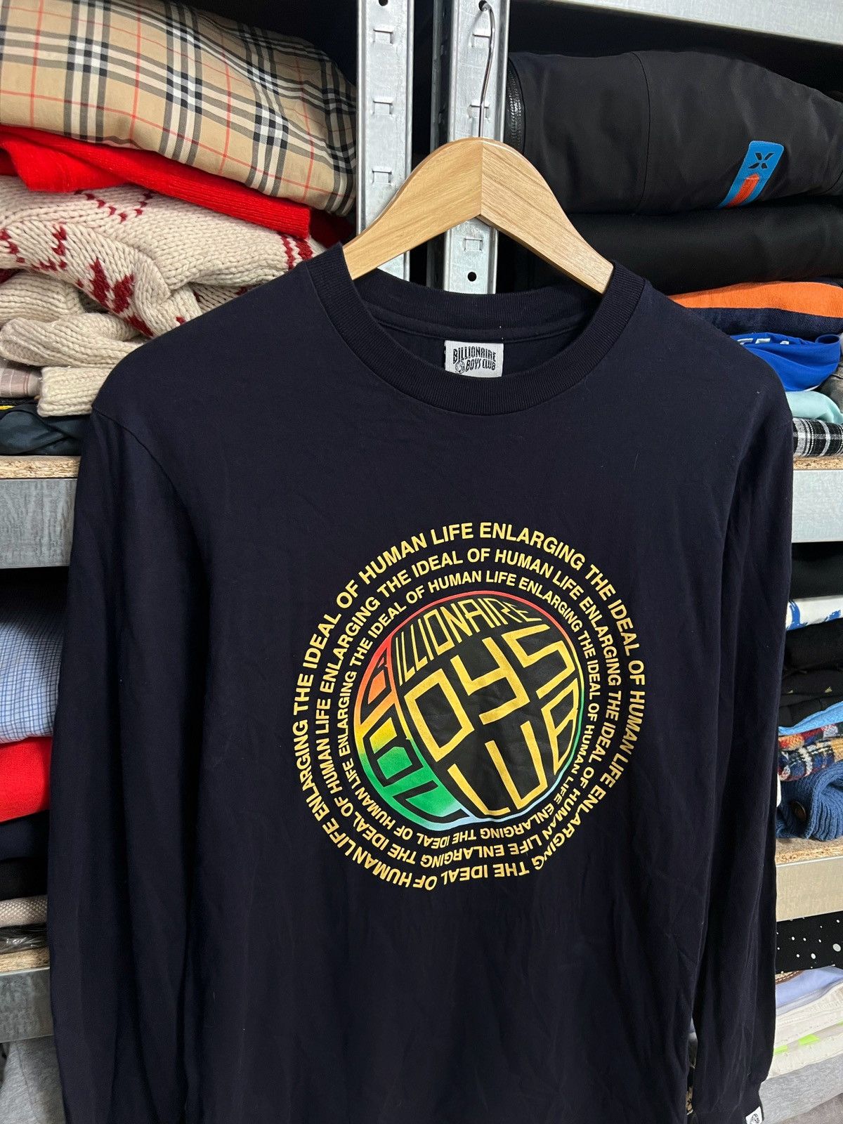 Billionaire Boys Club Billionaire Boys Club Long Sleeve Shirt Logo Size S BBC Size US S / EU 44-46 / 1 - 2 Thumbnail