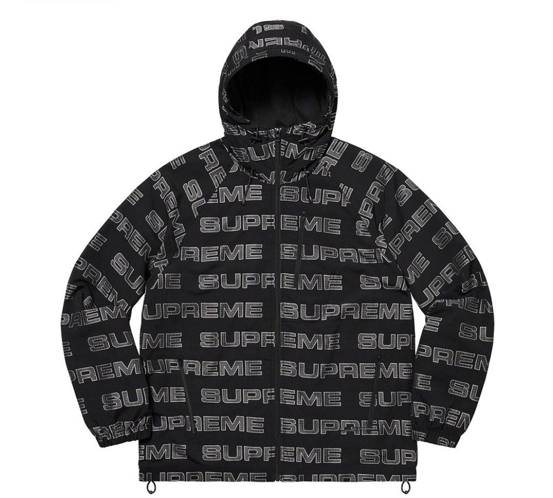ジャケット・アウター Supreme Satin Hooded Track Jacket Black Spring/Summer 2024 Preview – Supreme