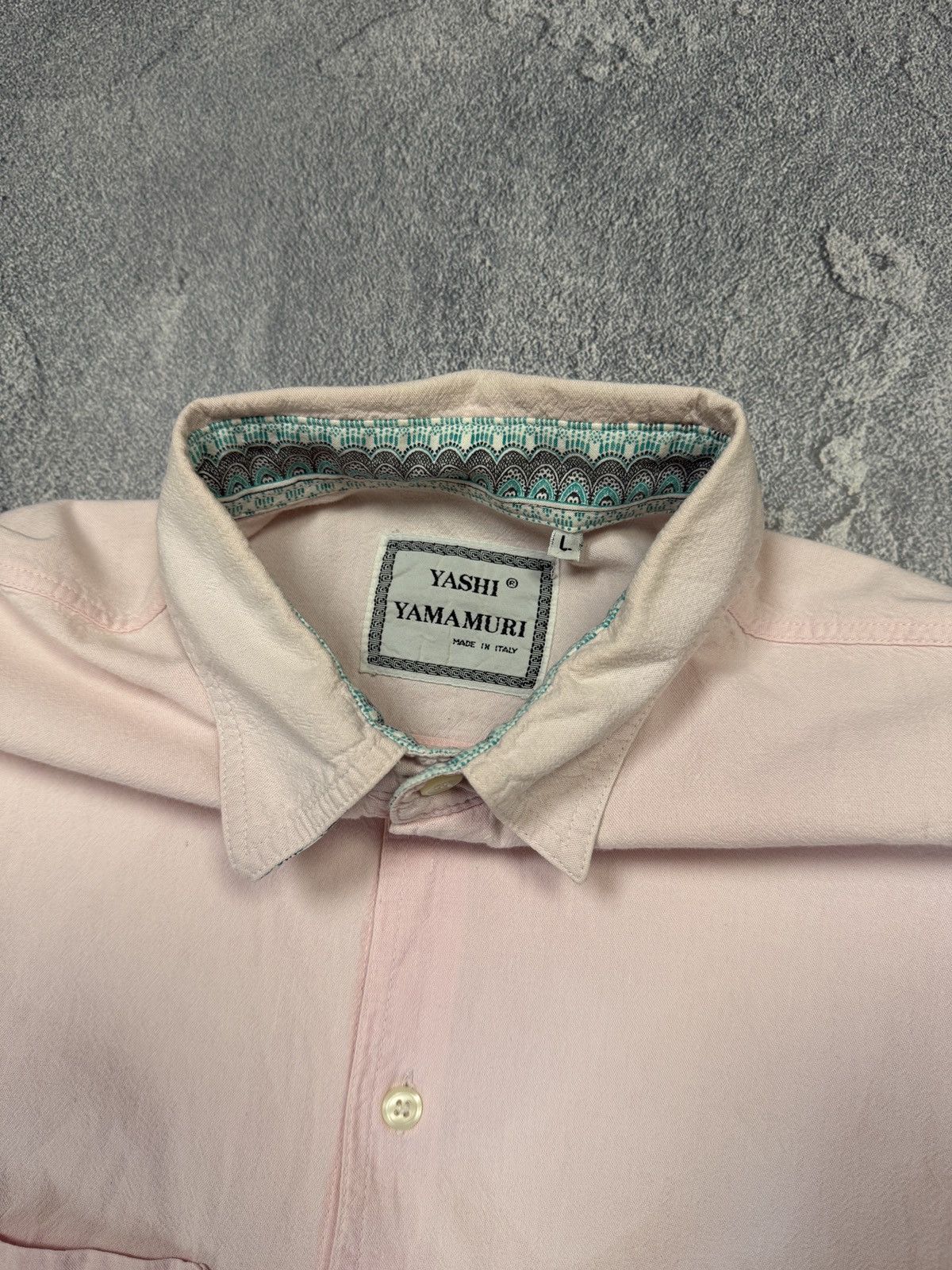 Yashi Yamamuri Yashi Yamamuri Vintage Rare Shirt Size US L / EU 52-54 / 3 - 10 Thumbnail