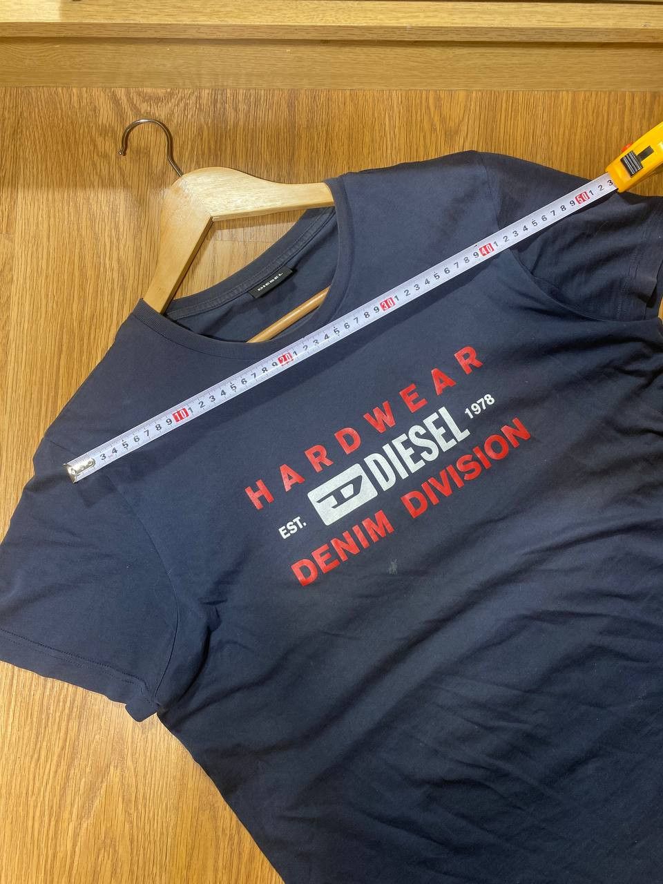 Diesel × Vintage Vintage Y2K Diesel Punch Big Logo T-shirt Size US L / EU 52-54 / 3 - 8 Thumbnail