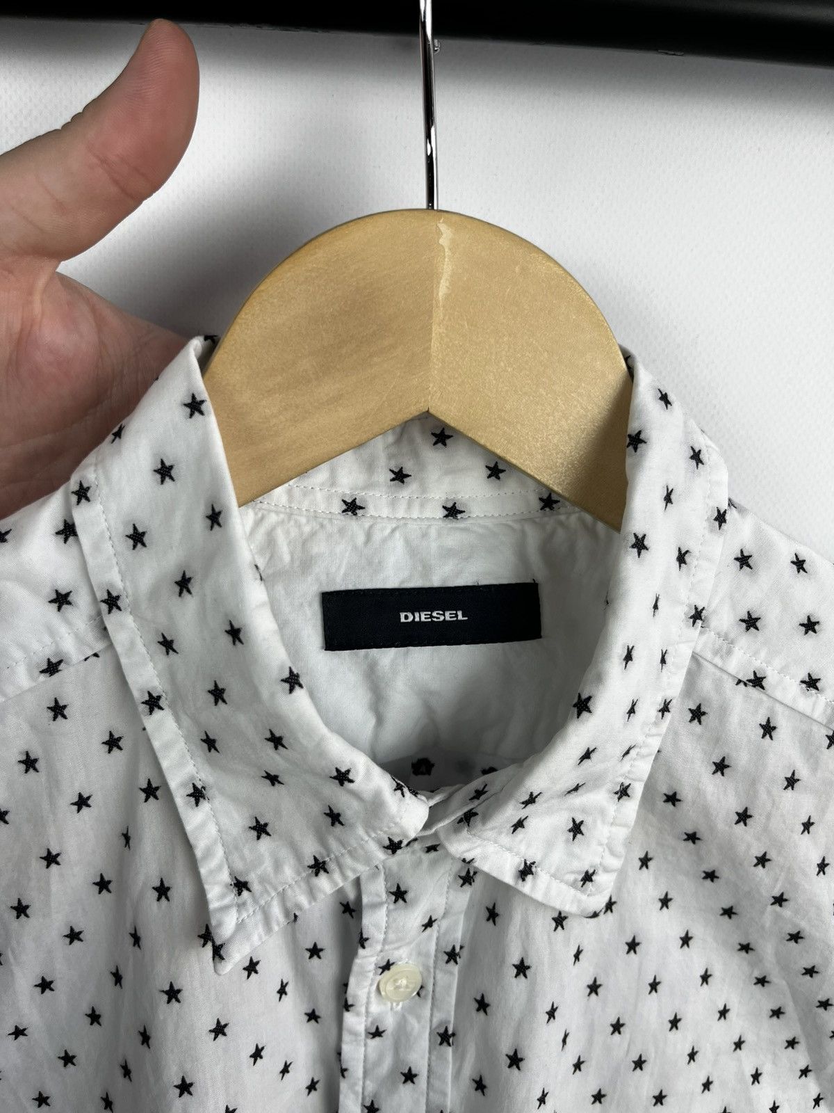 Diesel Diesel mens button shirt size m Size US M / EU 48-50 / 2 - 4 Thumbnail