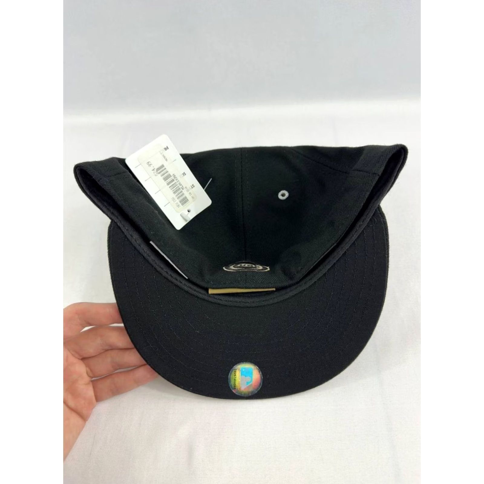 New Era VINTAGE New Era 59FIFTY AT 50 Chicago Cubs Black Fitted Hat Size 7 7/8 Mens Baseball Cap Office? Size ONE SIZE - 2 Thumbnail