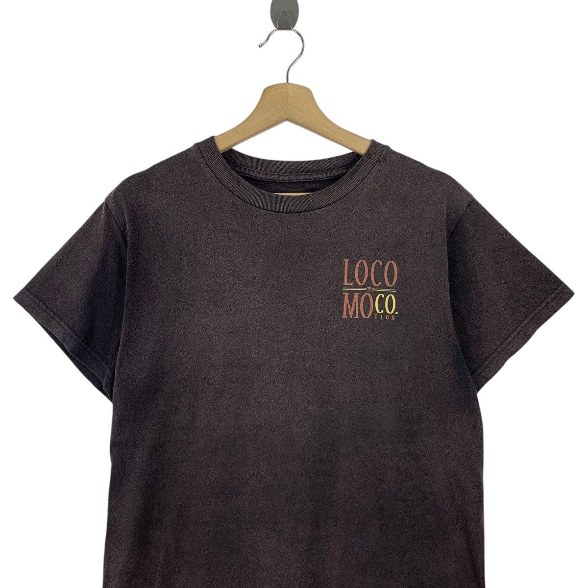 Vintage LOCAL MOTION HAWAII Breakfast Natural Faded Tee Shirt Size US M / EU 48-50 / 2 - 2 Thumbnail