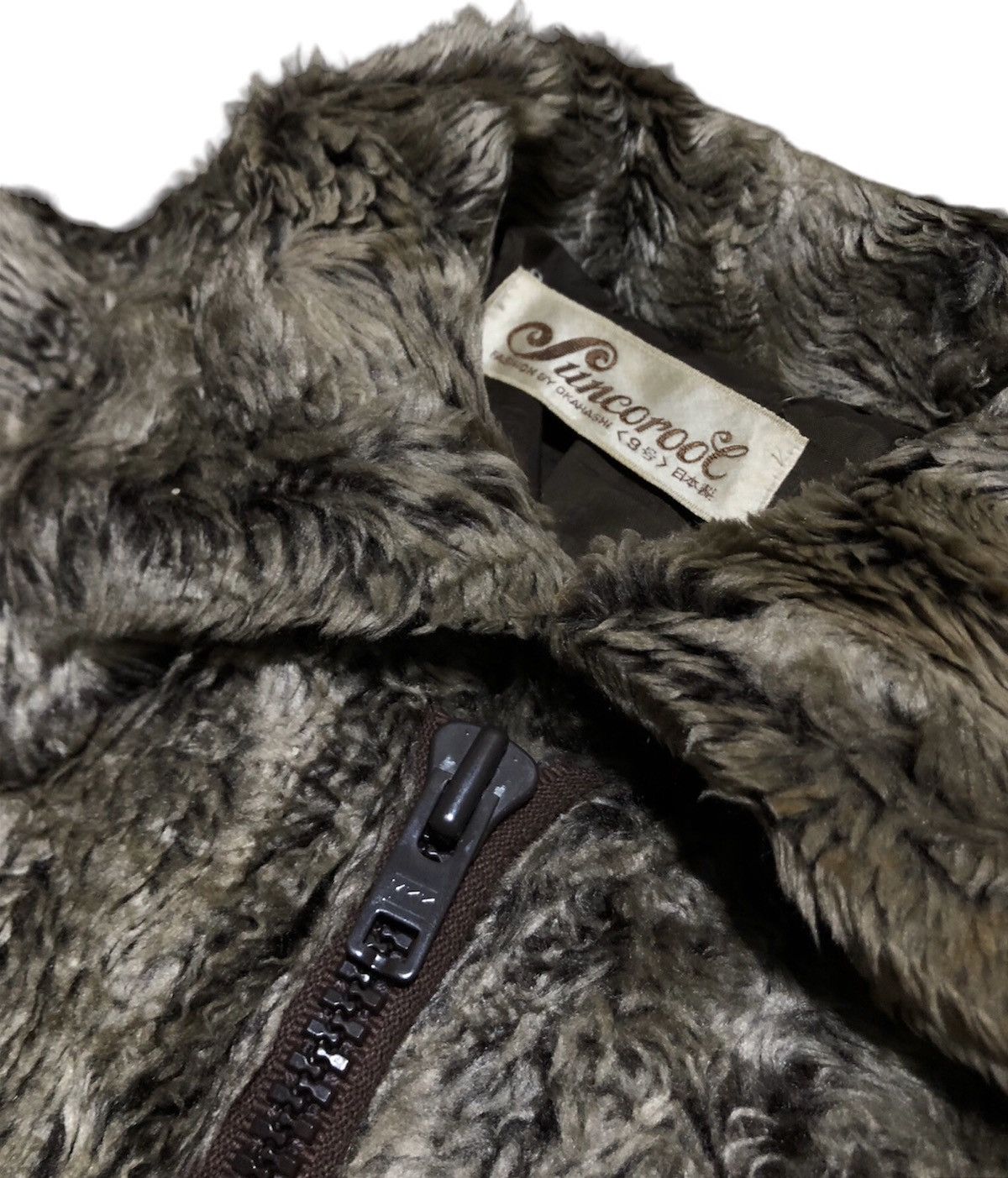 Vintage Vintage 80s Fur Bomber Jacket Iconic Design Size M / US 6-8 / IT 42-44 - 4 Thumbnail