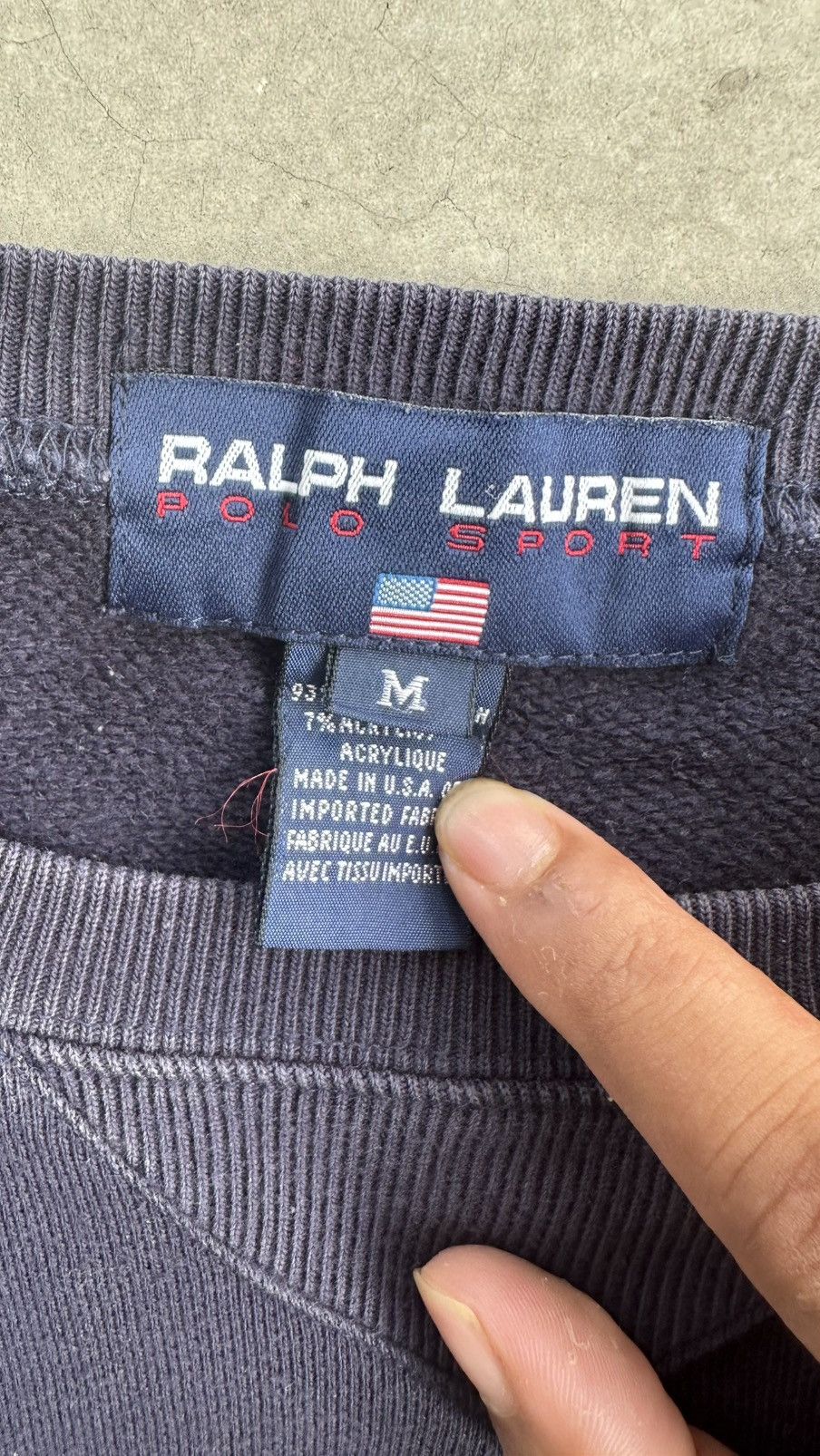Polo Ralph Lauren VINTAGE POLO RALPH LAUREN POLO SPORT SEEATSHIRT Size US M / EU 48-50 / 2 - 3 Thumbnail