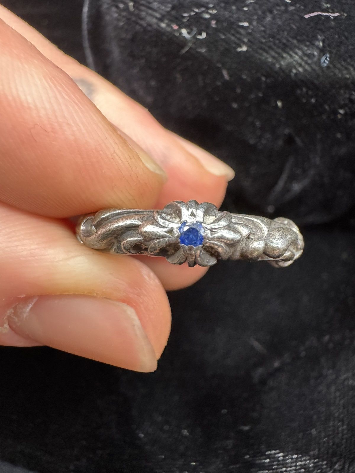 Chrome Hearts Chrome hearts sapphire SBT ring Size ONE SIZE - 1 Thumbnail