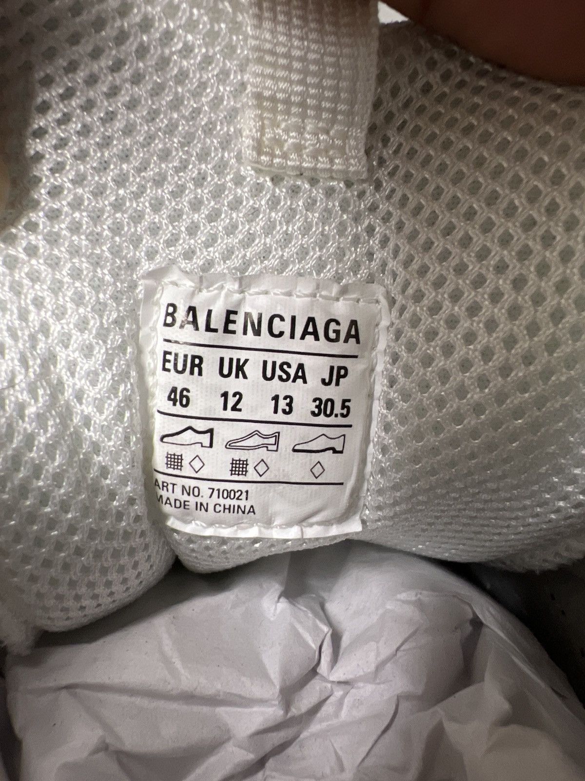 Adidas × Balenciaga Balenciaga x Adidas Triple S Size US 13 / EU 46 - 11 Thumbnail