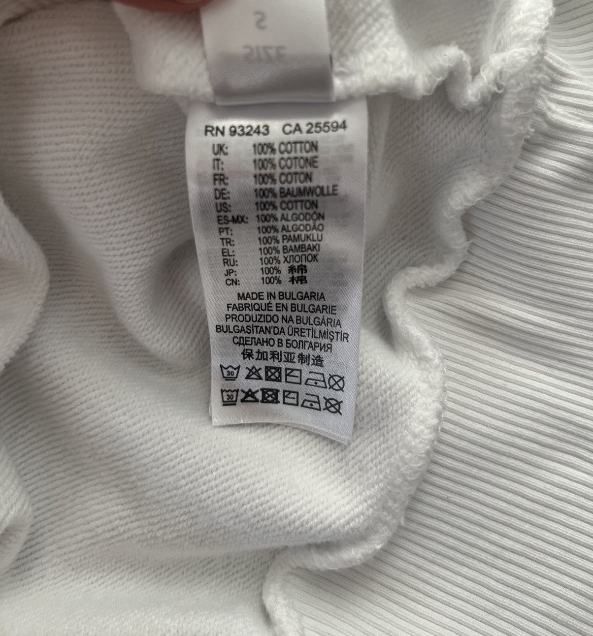 Diesel × Vintage Diesel Vintage Alternative Energy White Sweatshirt Small Size US S / EU 44-46 / 1 - 6 Thumbnail