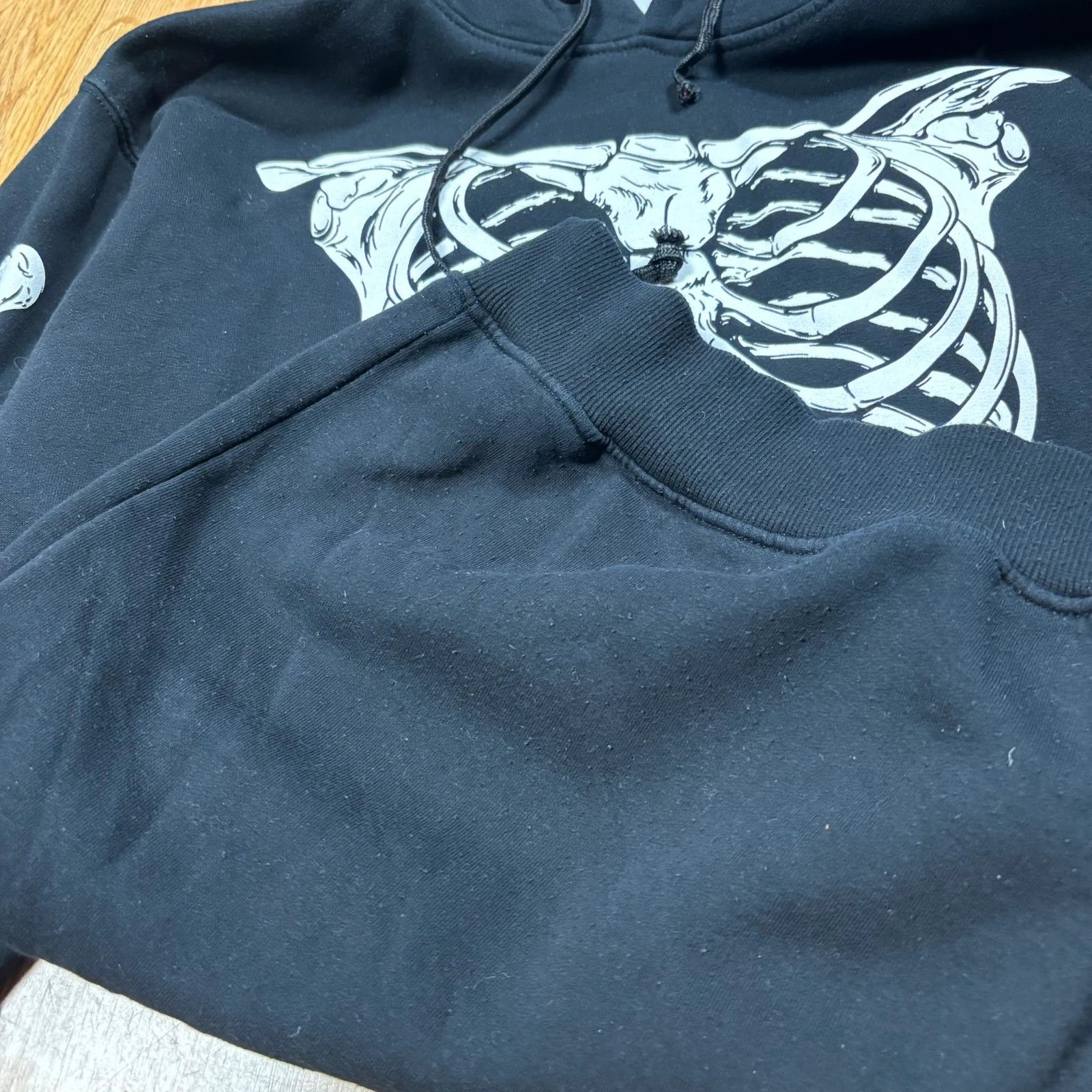 Japanese Brand Skeleton Print Hoodie Size US L / EU 52-54 / 3 - 8 Thumbnail