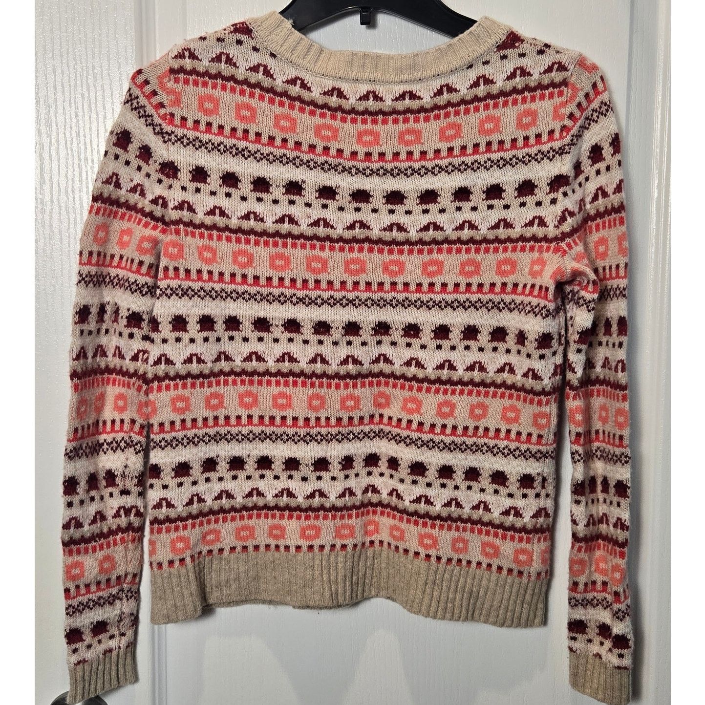 J.Crew J. Crew Fair Isle striped sweater sz XS wool blend Size XS / US 0-2 / IT 36-38 - 3 Thumbnail
