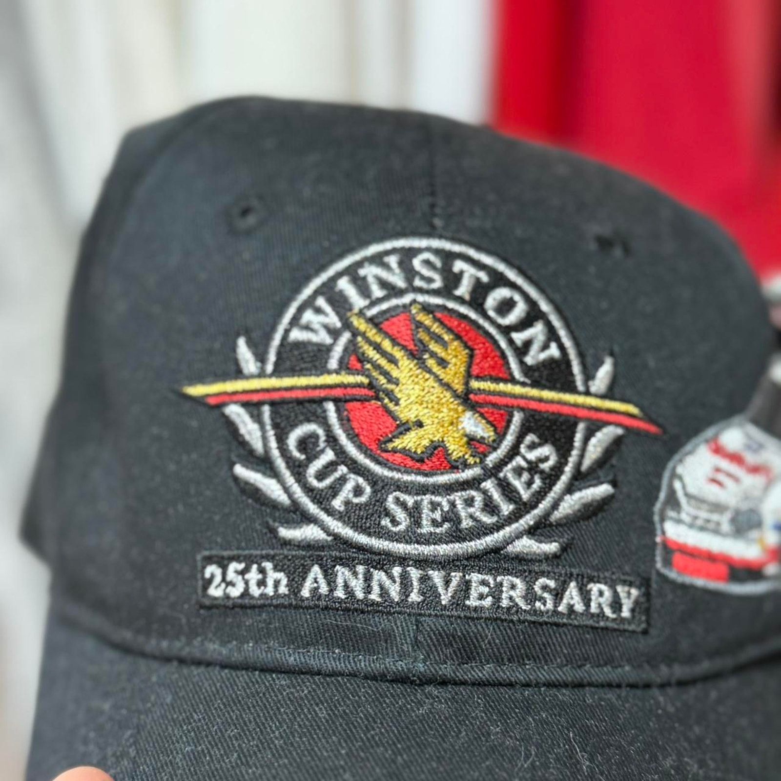 NASCAR × Vintage Vintage 90s NASCAR Dale Earnhardt Racing Race Car Cap Size ONE SIZE - 4 Thumbnail