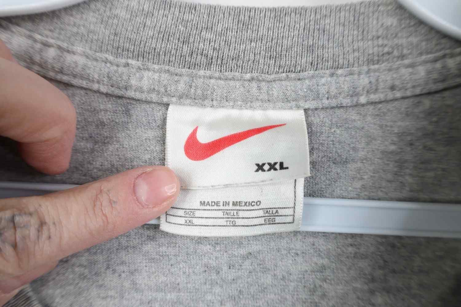 Nike Vintage 90s Nike Ohio State University Football T-Shirt Gray Size US XXL / EU 58 / 5 - 6 Thumbnail