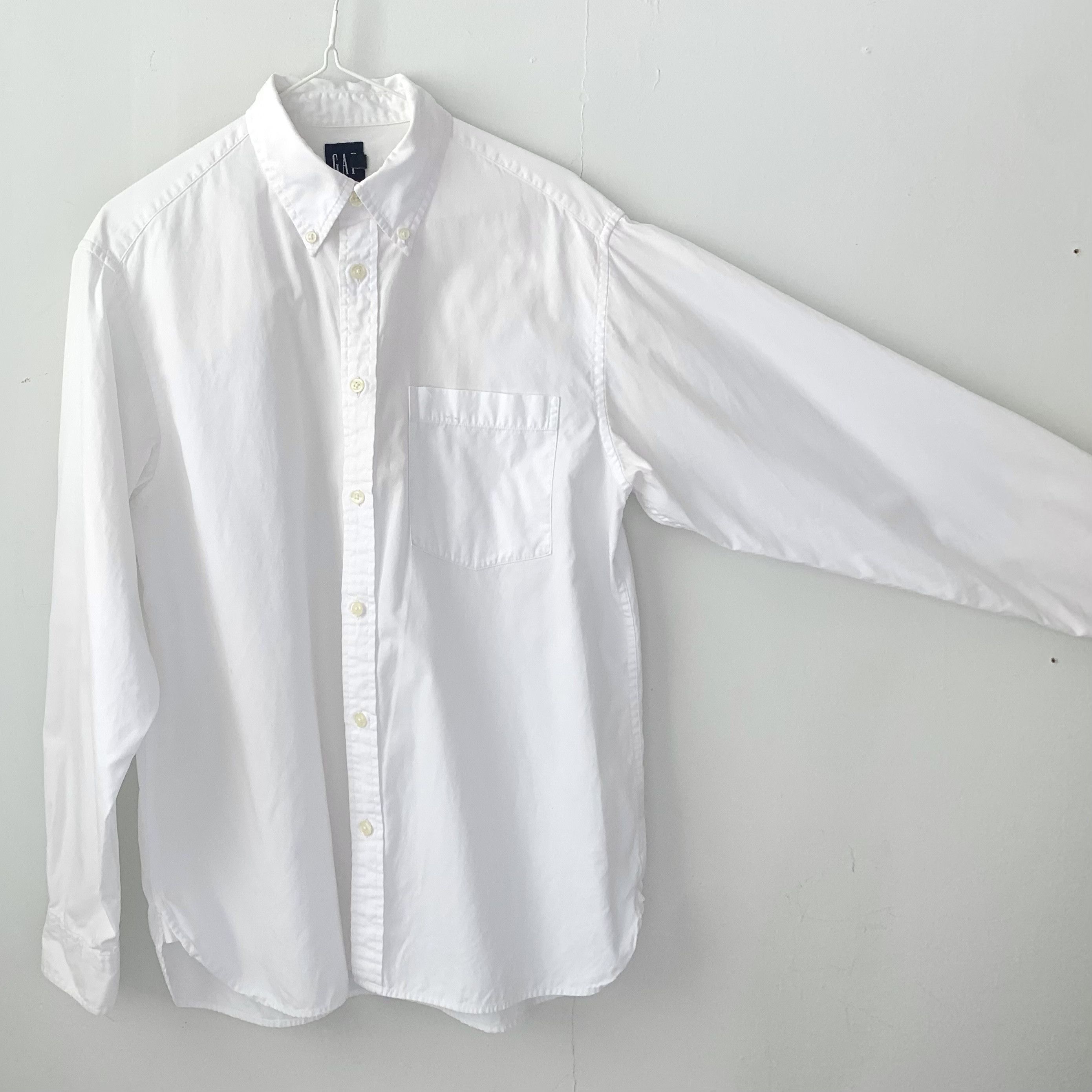 Gap Vintage y2k GAP white button down Size US S / EU 44-46 / 1 - 4 Thumbnail