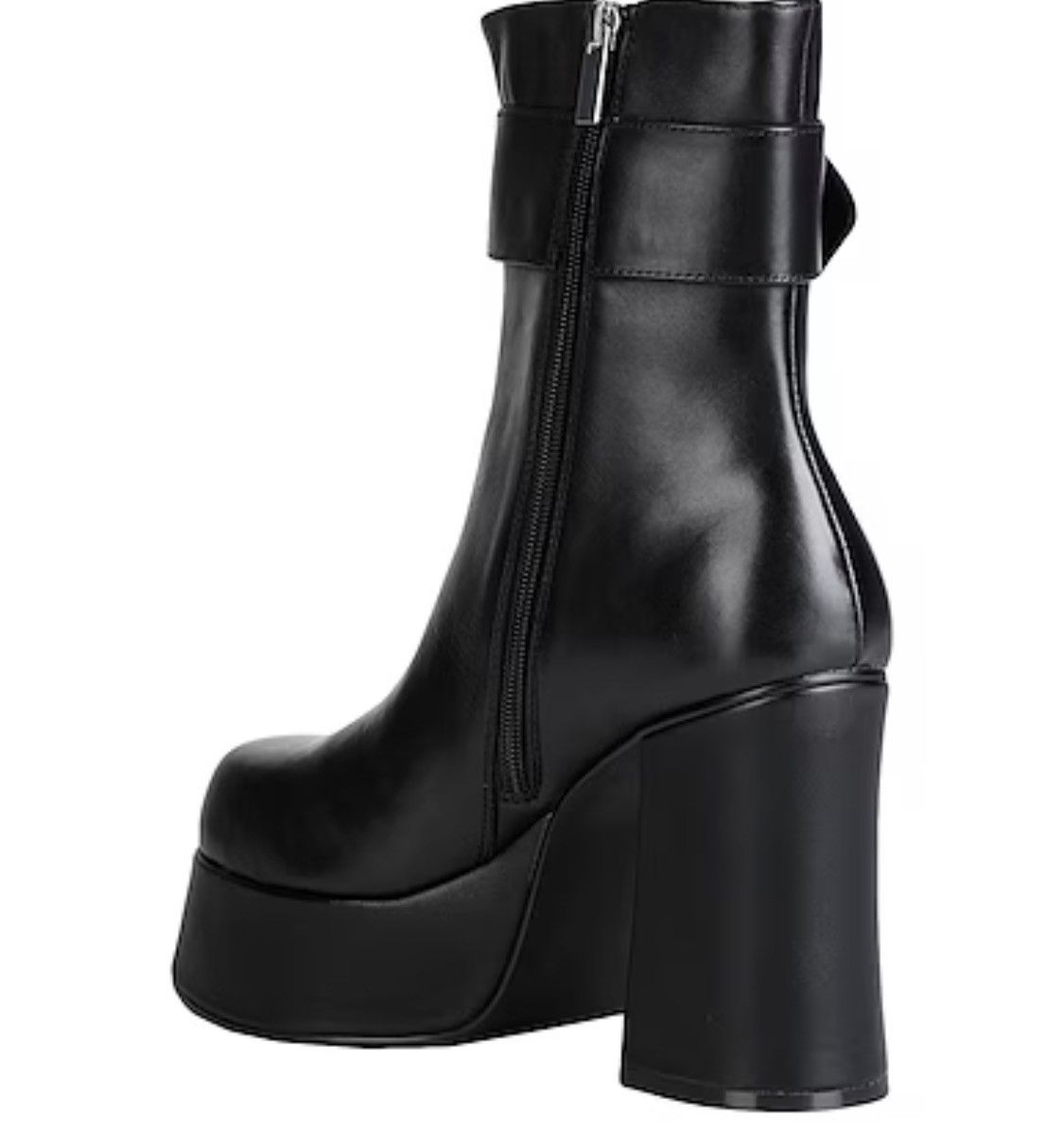 Steve Madden STEVE MADDEN |NO BOX| Siren Platform Leather Boots SCRATCHES Size US 8 / IT 38 - 14 Thumbnail