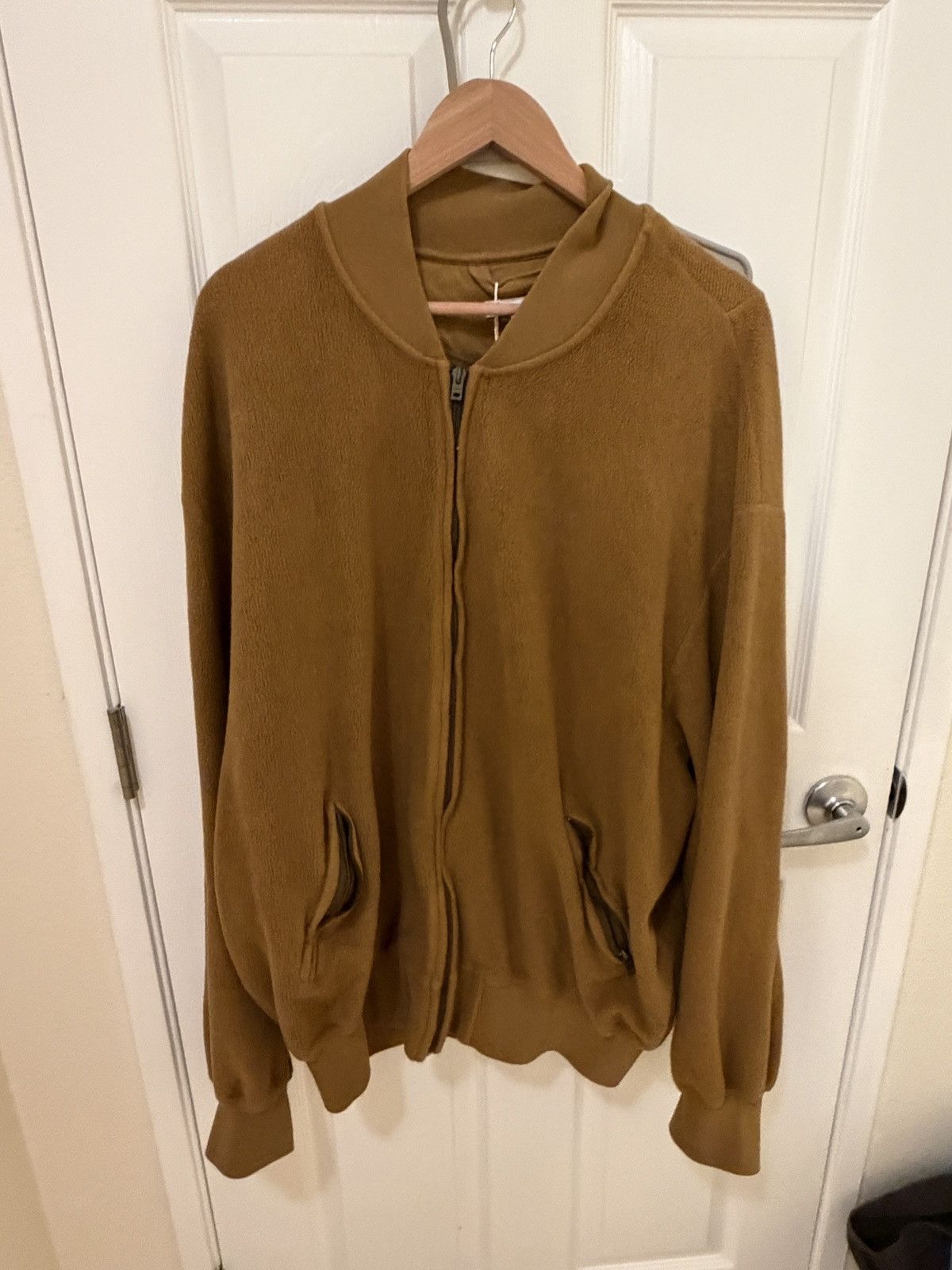 Acne Studios Acne studios brown fleece jacket Size US L / EU 52-54 / 3 - 1 Thumbnail
