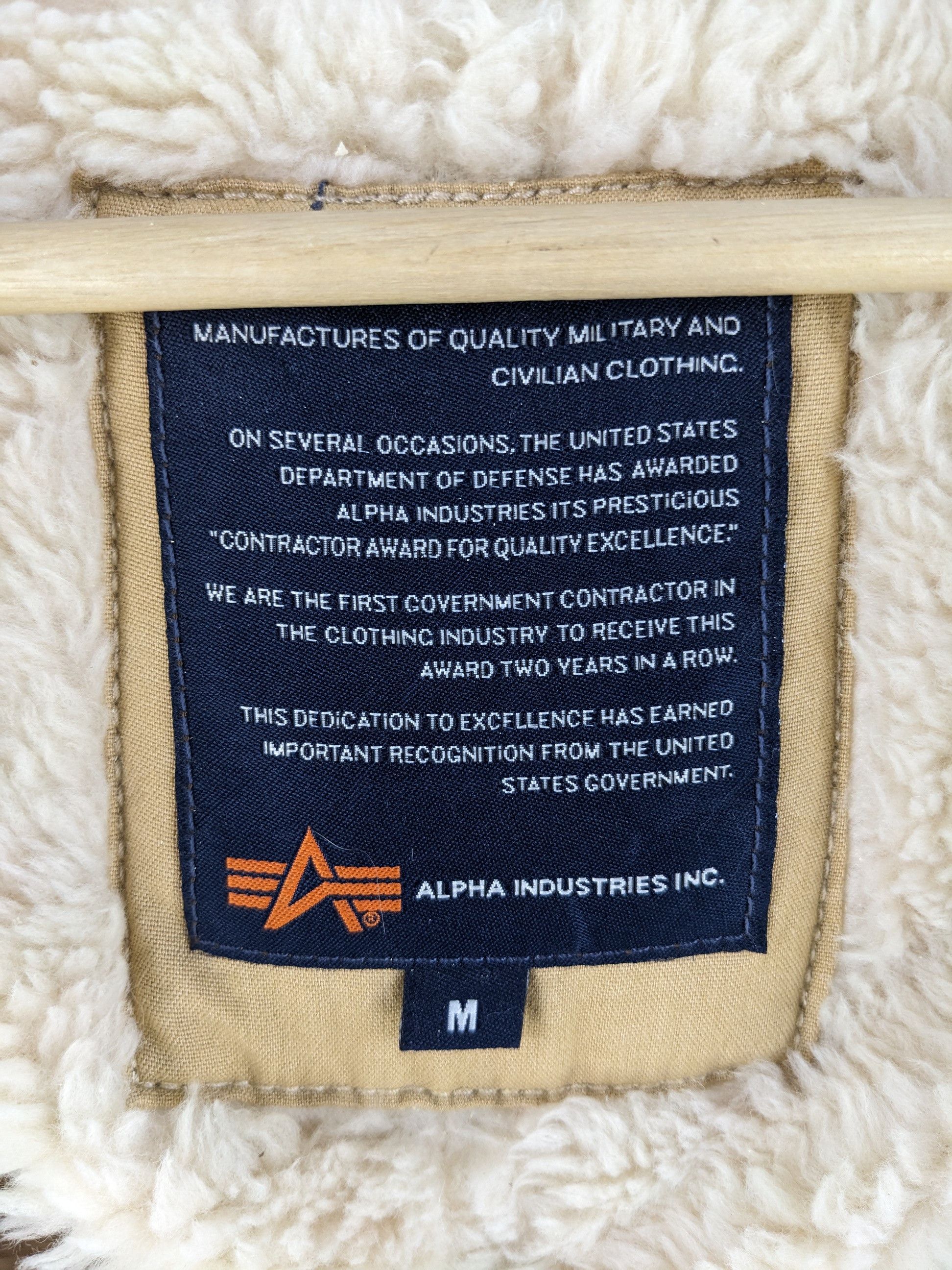 Alpha Industries Vintage Alpha Industries B 3 Jacket Synthetic Leather Size US S / EU 44-46 / 1 - 13 Thumbnail