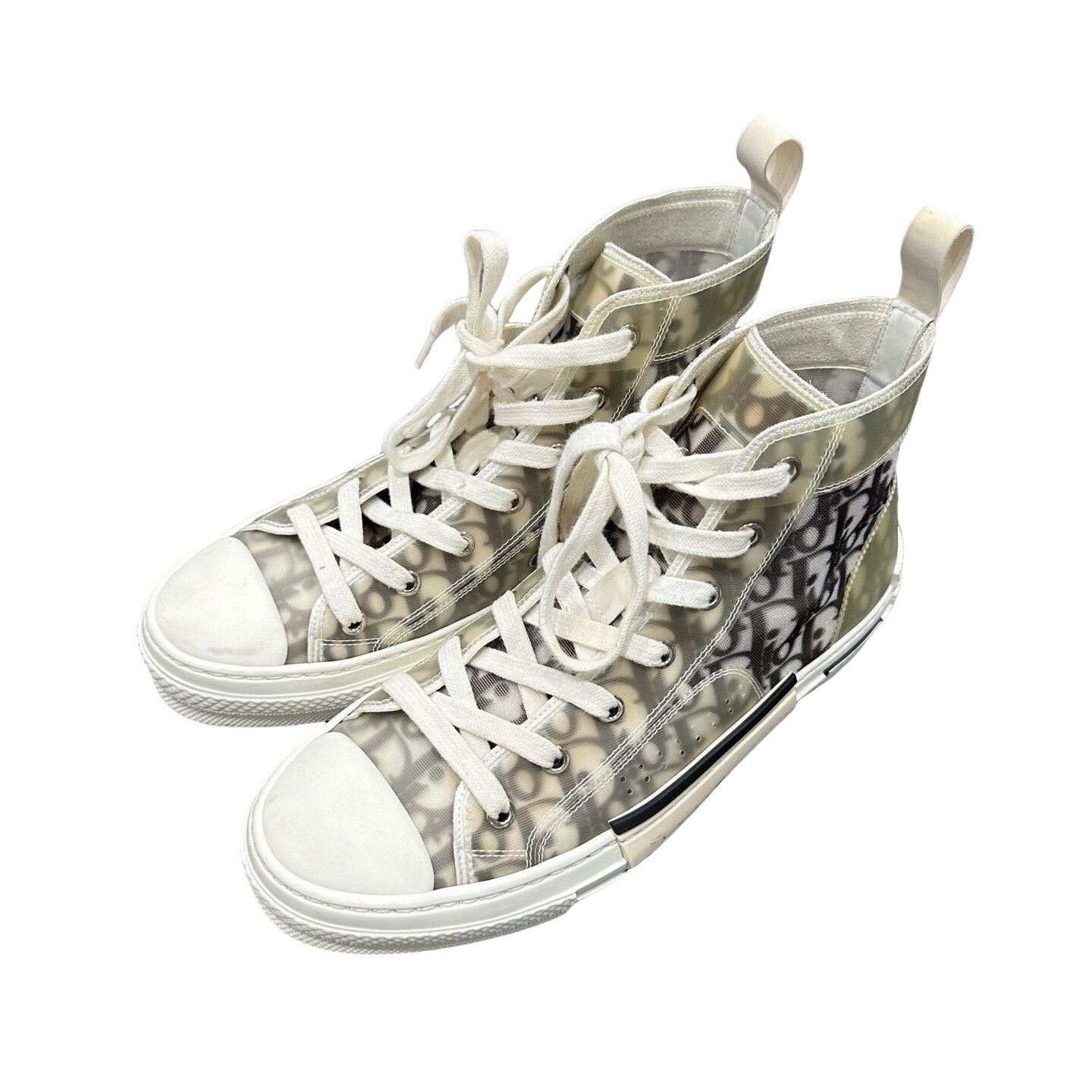 Dior Dior B23 Oblique High Top Sneakers EU 40 Size US 7 / EU 40 - 1 Thumbnail