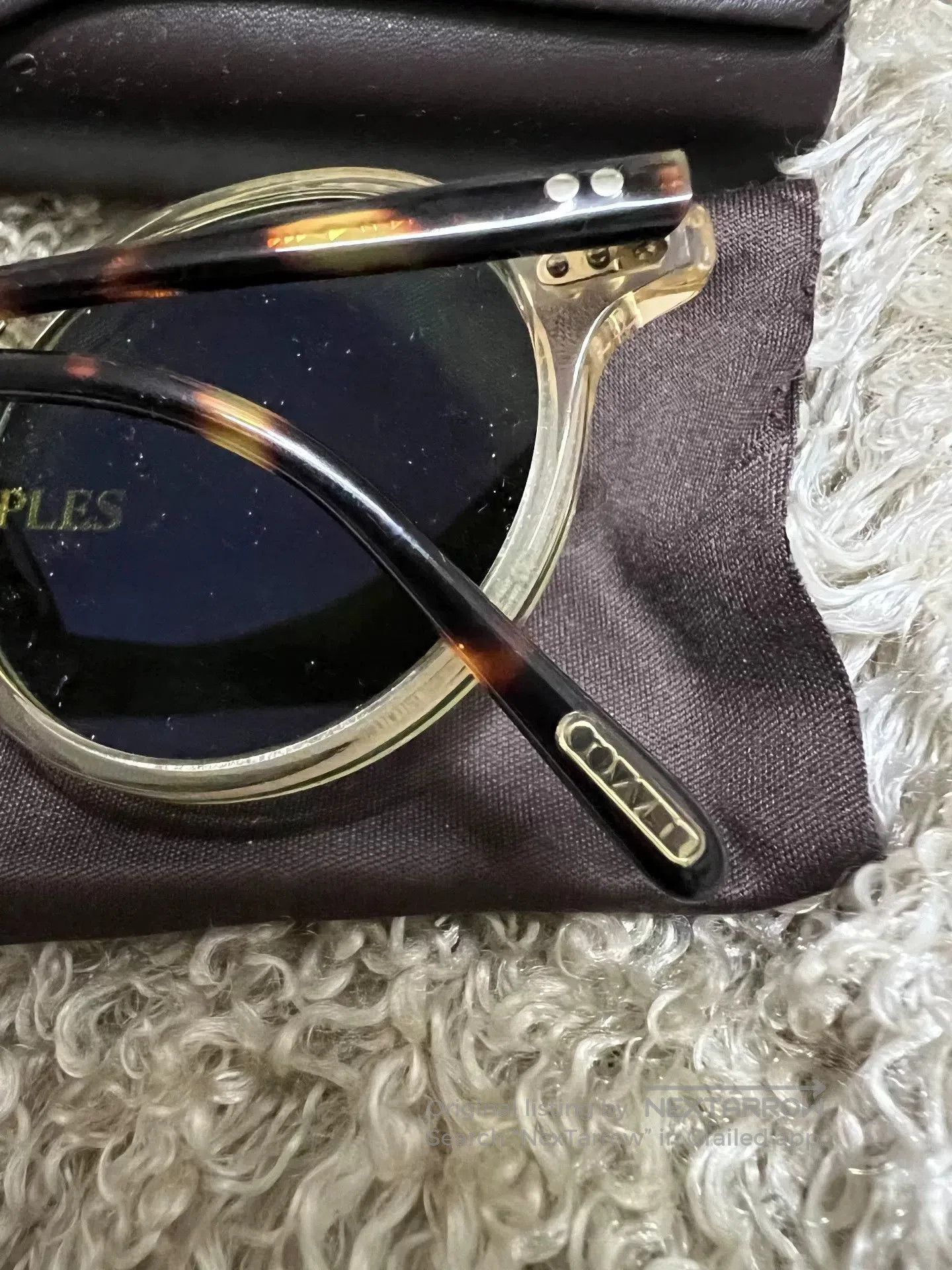 Oliver Peoples Oliver Peoples Retro Sunglasses. Size ONE SIZE - 5 Thumbnail