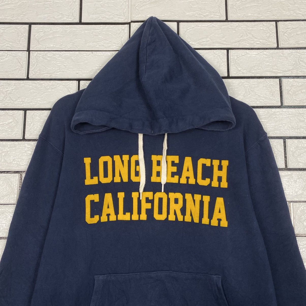 Japanese Brand 📌Vintage Hoodie Champion Long Beach California Size US M / EU 48-50 / 2 - 4 Thumbnail