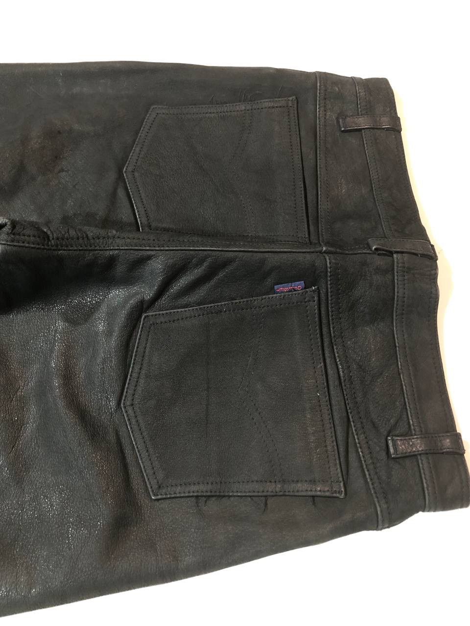 Leather × Vintage Off Set Vintage Leather Racing Moto Pants Size US 32 / EU 48 - 7 Thumbnail